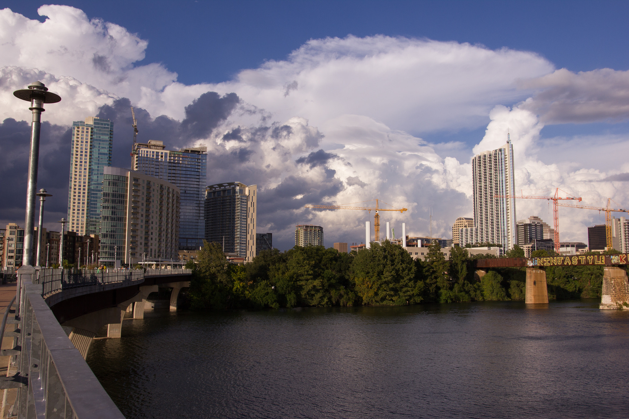 Sigma 18-35mm f/1.8 DC HSM sample photo. Austin skyline photography