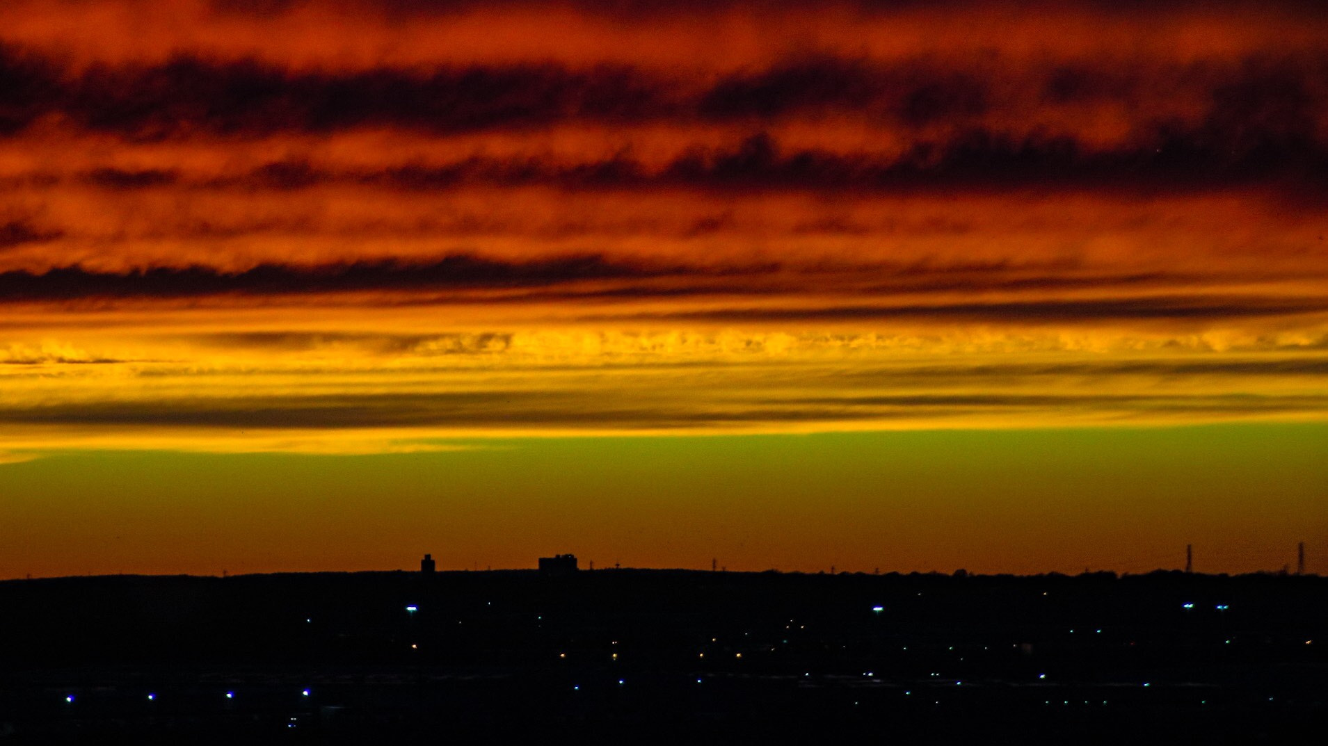 Canon EOS 760D (EOS Rebel T6s / EOS 8000D) sample photo. Red sky at night ! photography
