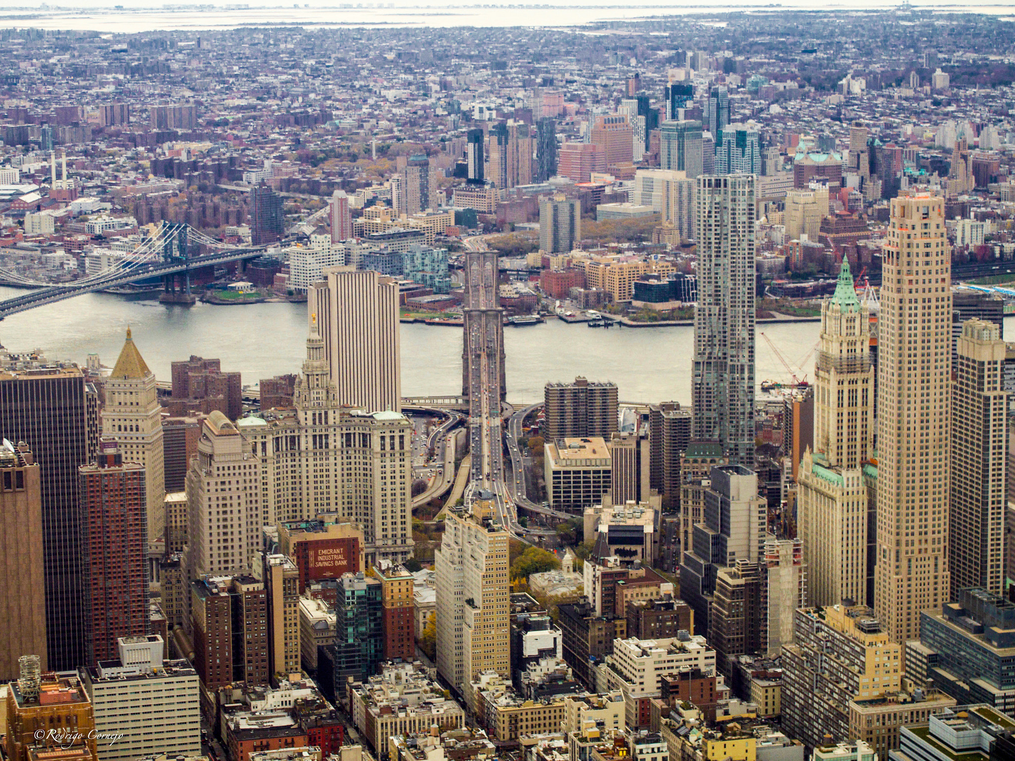 Olympus M.Zuiko Digital 14-42mm F3.5-5.6 II R sample photo. Brooklyn and manhattan bridges photography