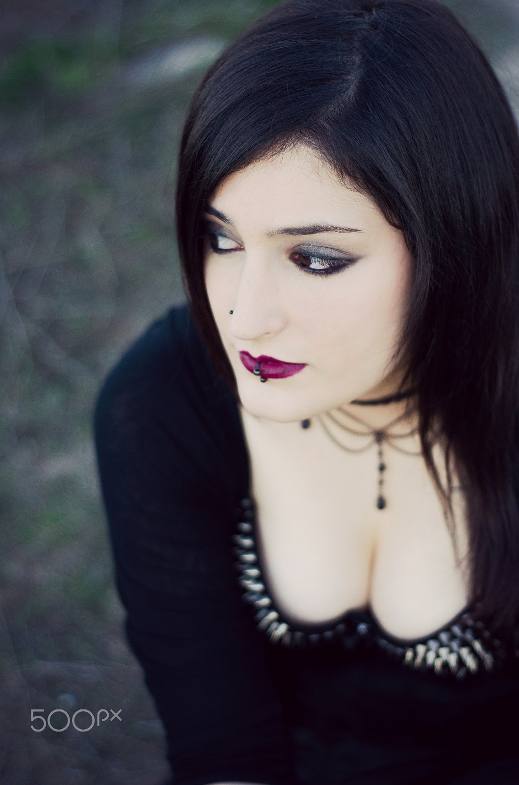 Nikon D5100 + AF Nikkor 50mm f/1.8 sample photo. Gothic photoshoot photography