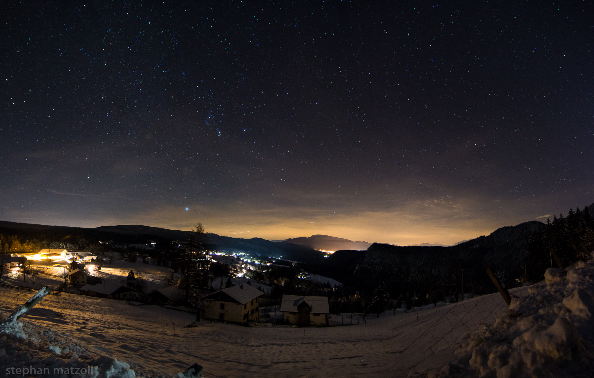Tokina AT-X Pro 12-24mm F4 (IF) DX sample photo. Kalte winternacht photography
