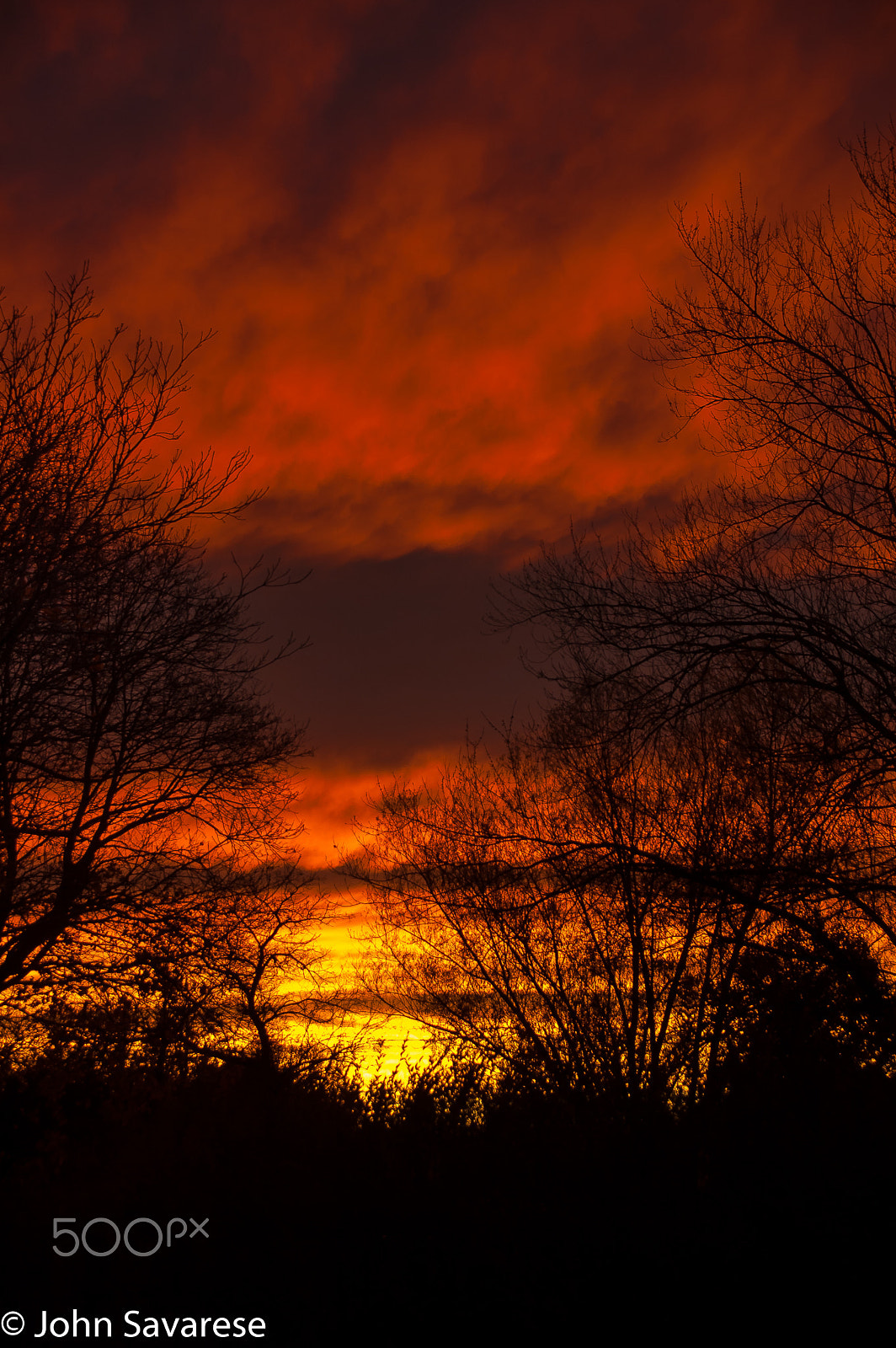 Nikon D70 + Sigma 18-125mm F3.8-5.6 DC HSM sample photo. Fire in the sky photography