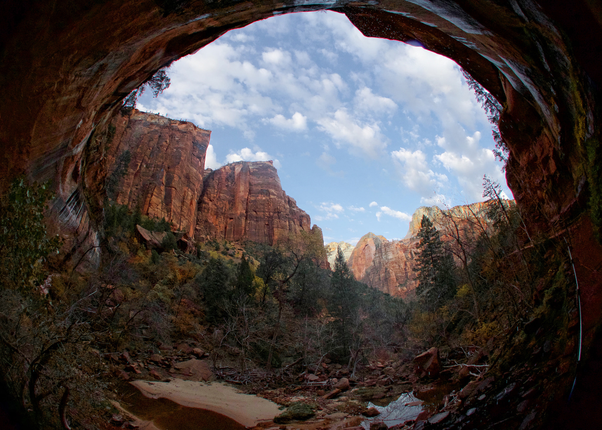 Sigma 8mm F3.5 EX DG Circular Fisheye sample photo. Emerald pond photography