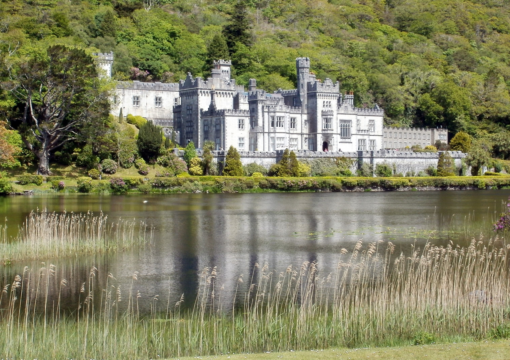 Olympus FE47,X43 sample photo. Kylemore abbey ireland photography
