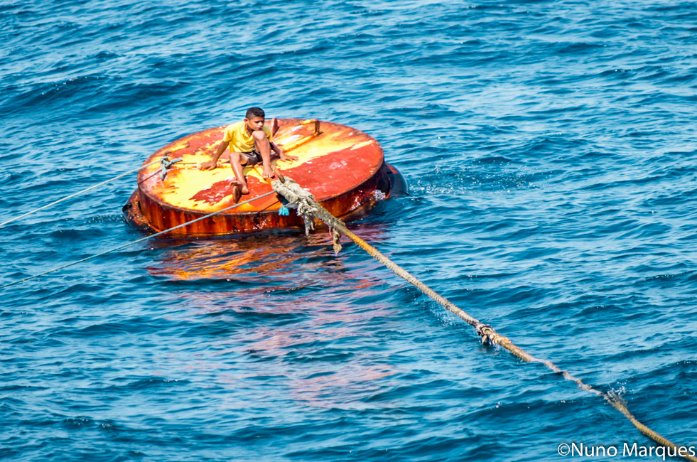 smc PENTAX-DA L 50-200mm F4-5.6 ED sample photo. Anchor boy in atauro island, timor-leste photography