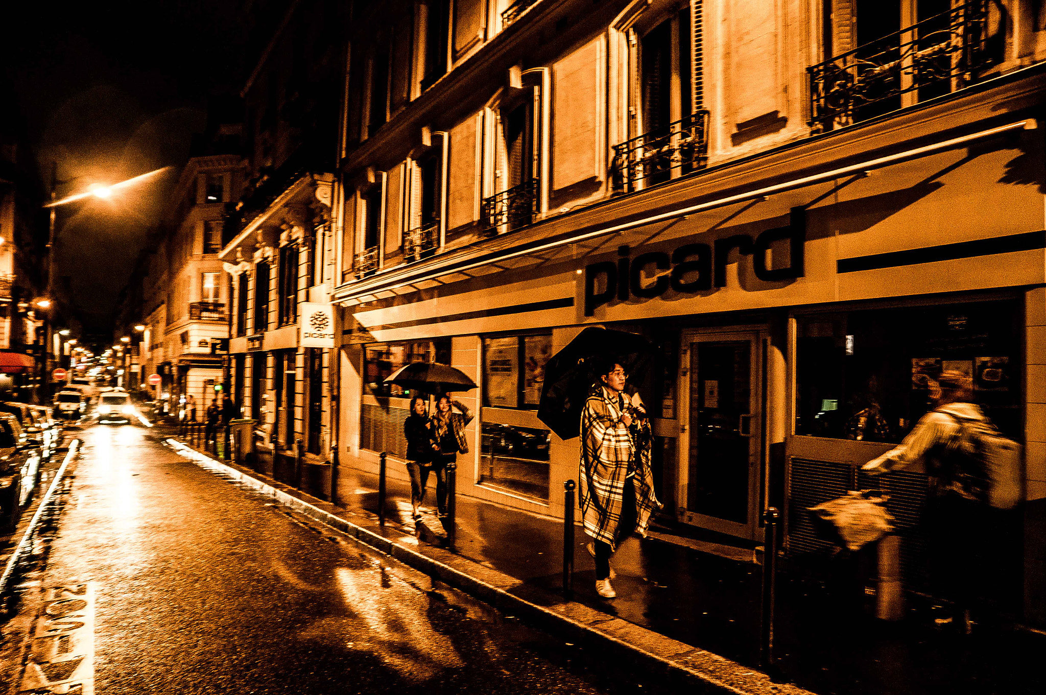 Sony SLT-A57 sample photo. Rainy night in paris photography
