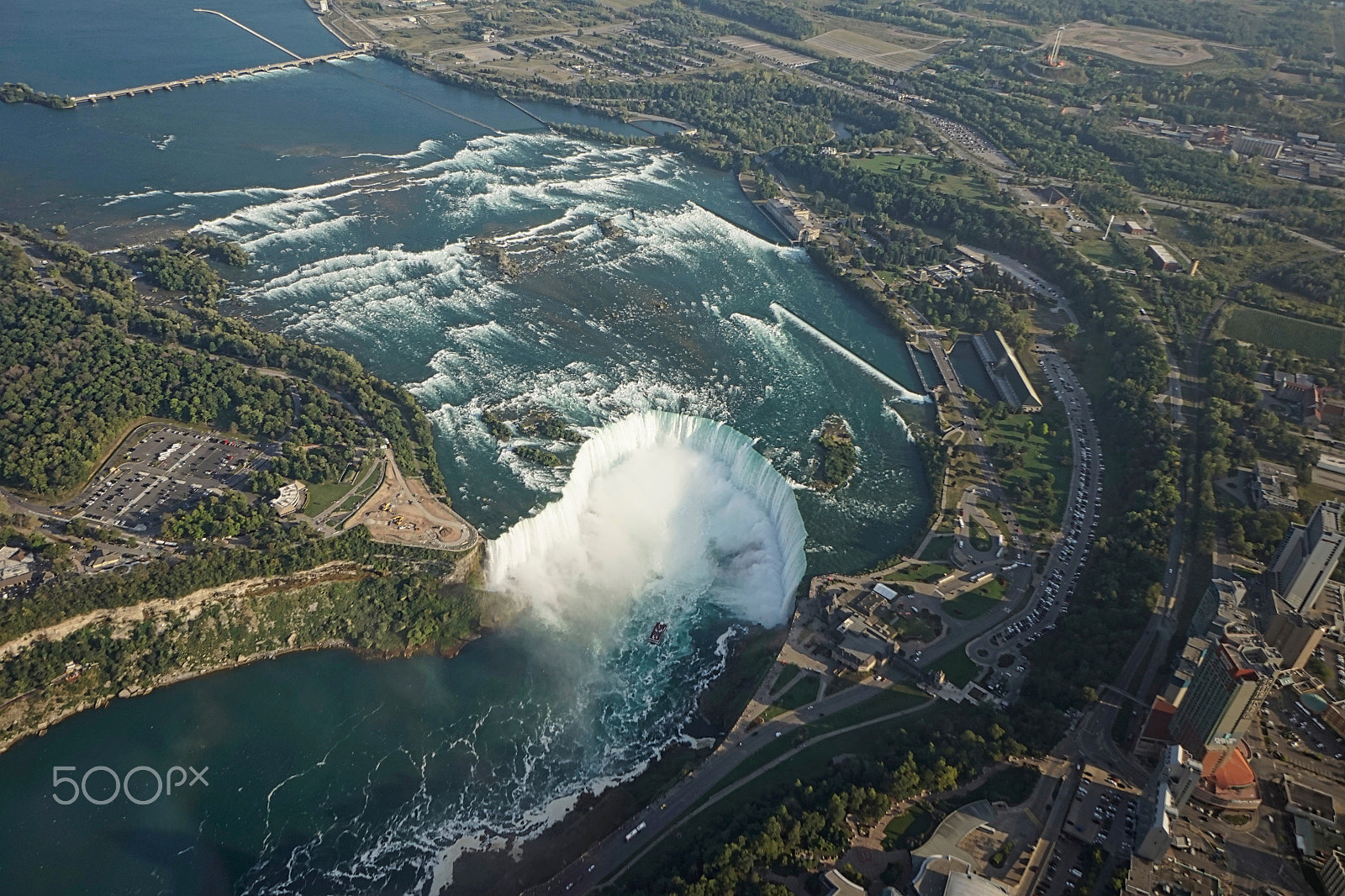 Sony a7R + Sony E 10-18mm F4 OSS sample photo. Niagara falls_helicam.jpeg photography