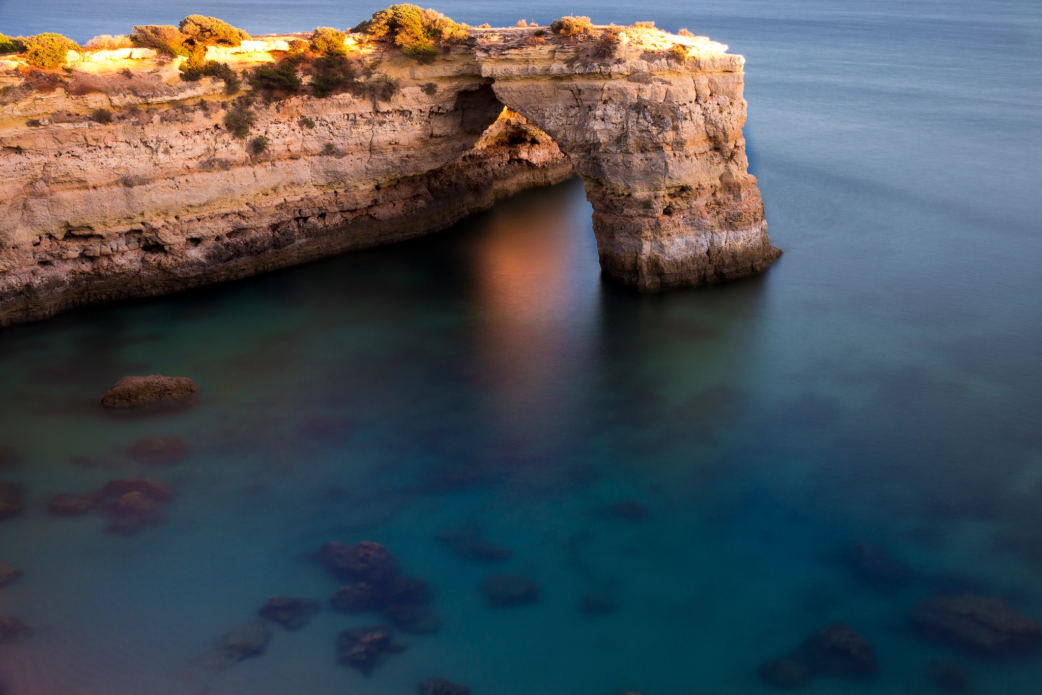 Canon EF 24-70mm F4L IS USM sample photo. Algarve coast photography