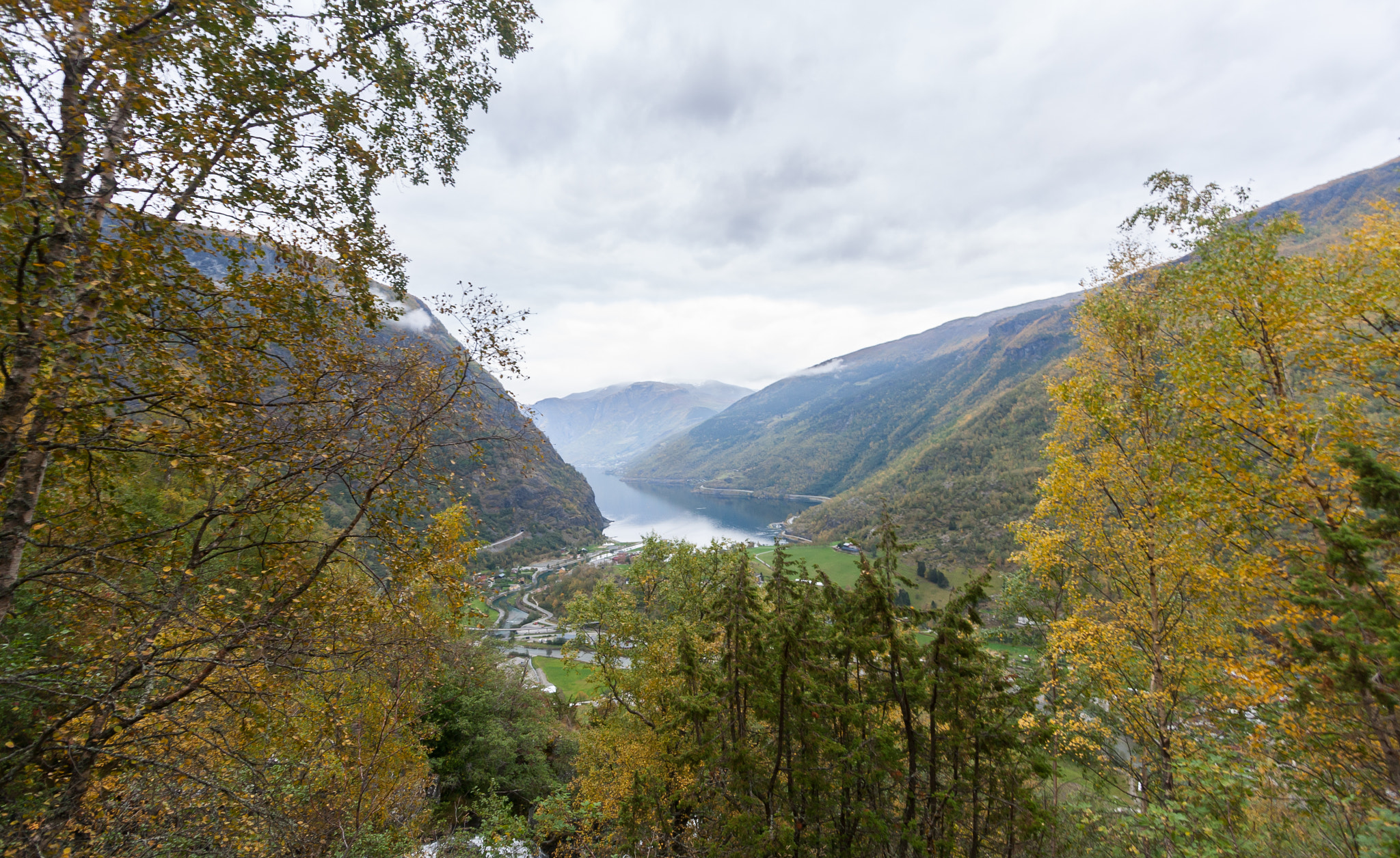 Canon EF-S 10-22mm F3.5-4.5 USM sample photo. Flåm - view from the top photography