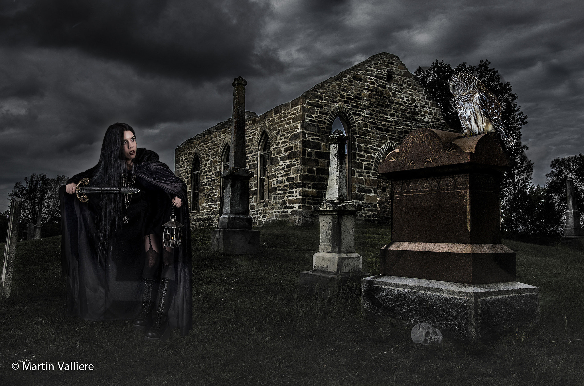 Pentax K-5 + Sigma 18-35mm F1.8 DC HSM Art sample photo. The dark princess and the owl photography