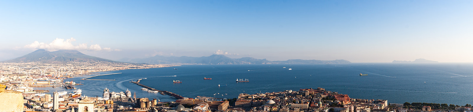 Canon EF 24-85mm F3.5-4.5 USM sample photo. Naples and its bay photography
