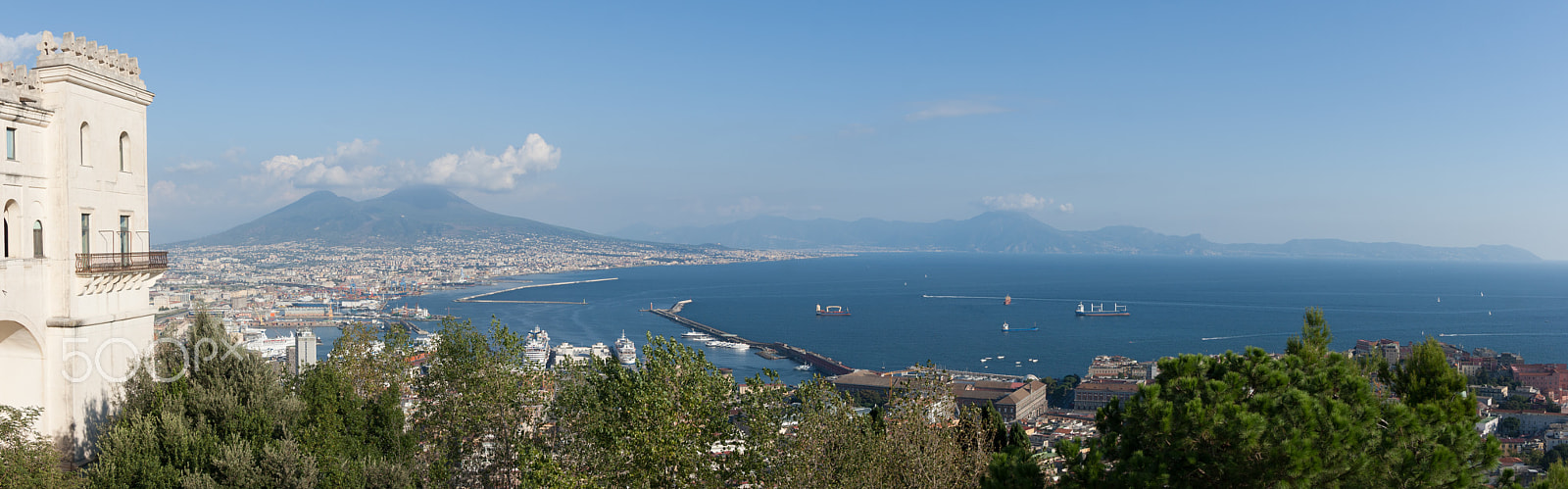 Canon EF 24-85mm F3.5-4.5 USM sample photo. Naples and its bay photography