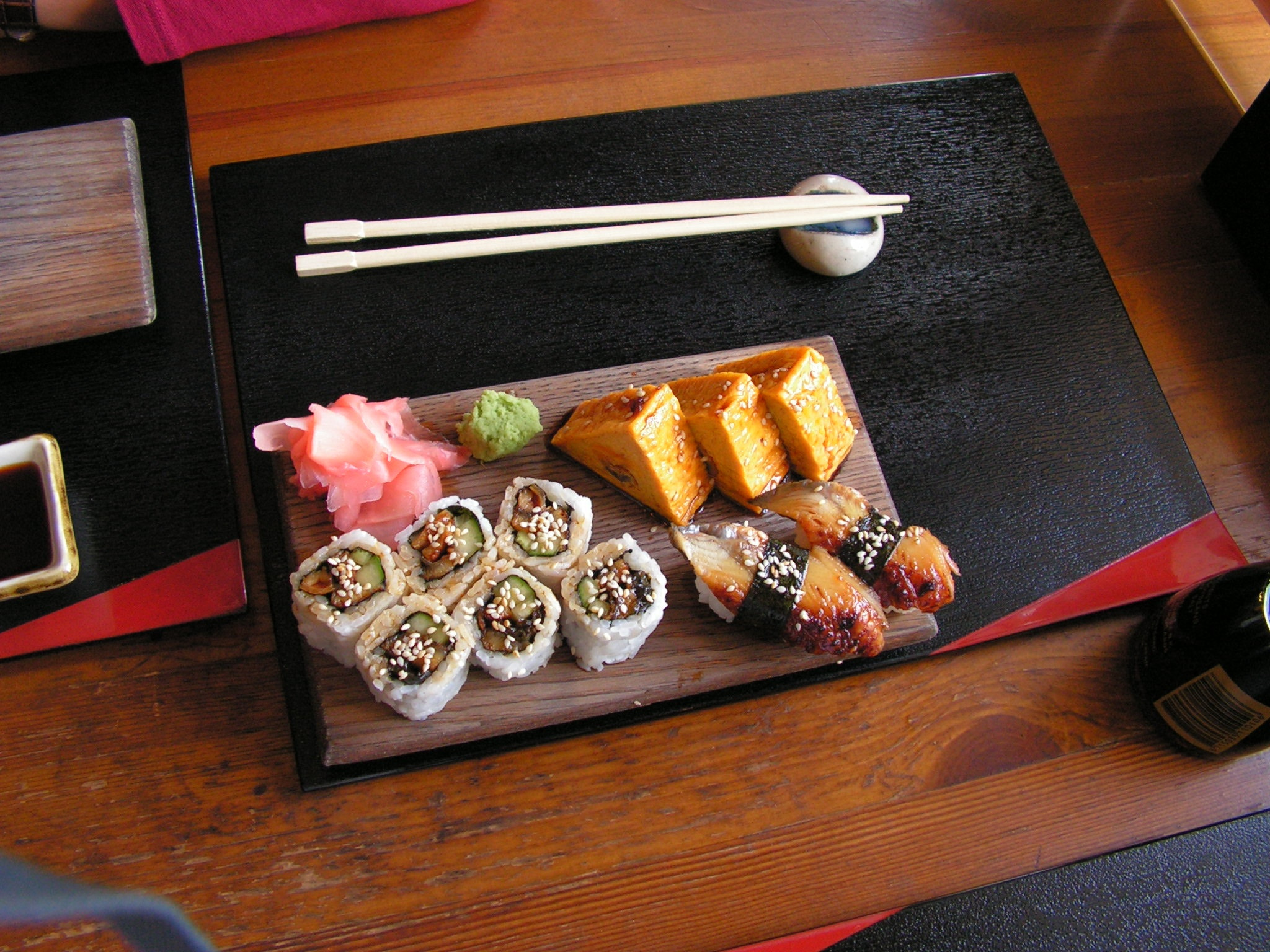 KONICA MINOLTA DiMAGE Z10 sample photo. Sushi photography