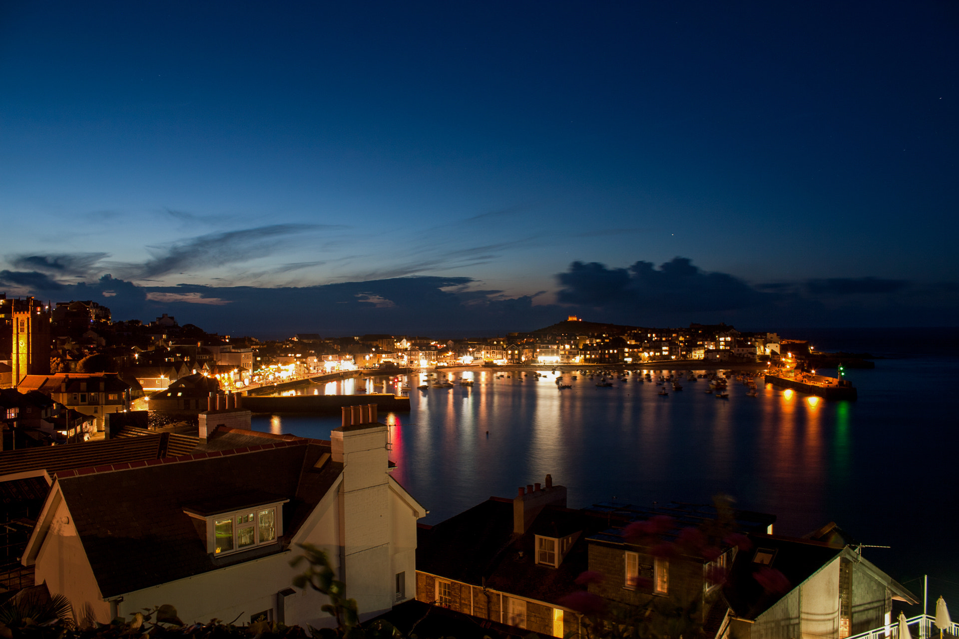 Canon EOS 30D sample photo. St ives harbour photography