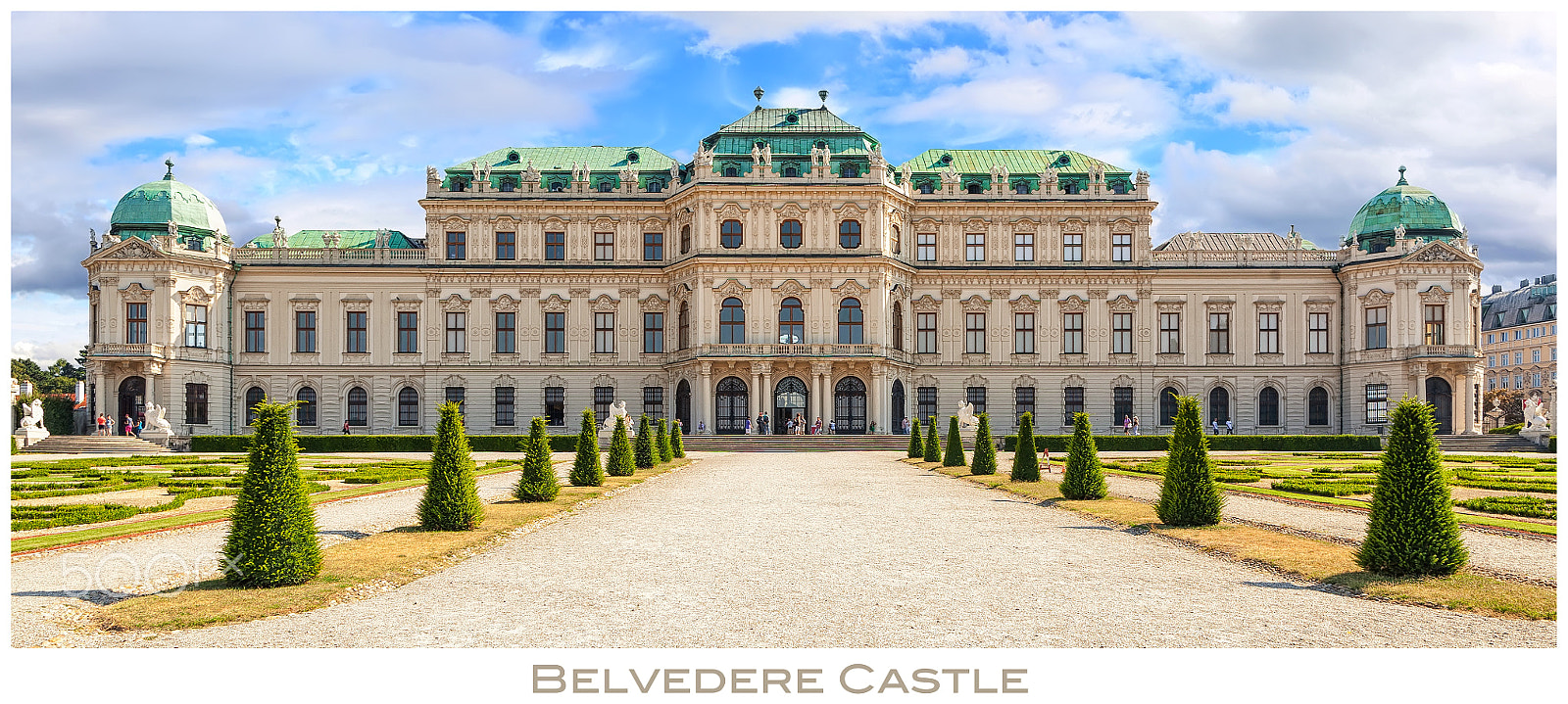 Canon EOS 5D + Canon EF 24mm F1.4L II USM sample photo. Belvedere castle - vienna photography