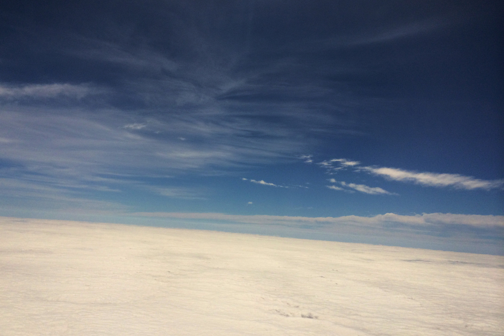 Apple iPhone6,2 sample photo. In the sky photography