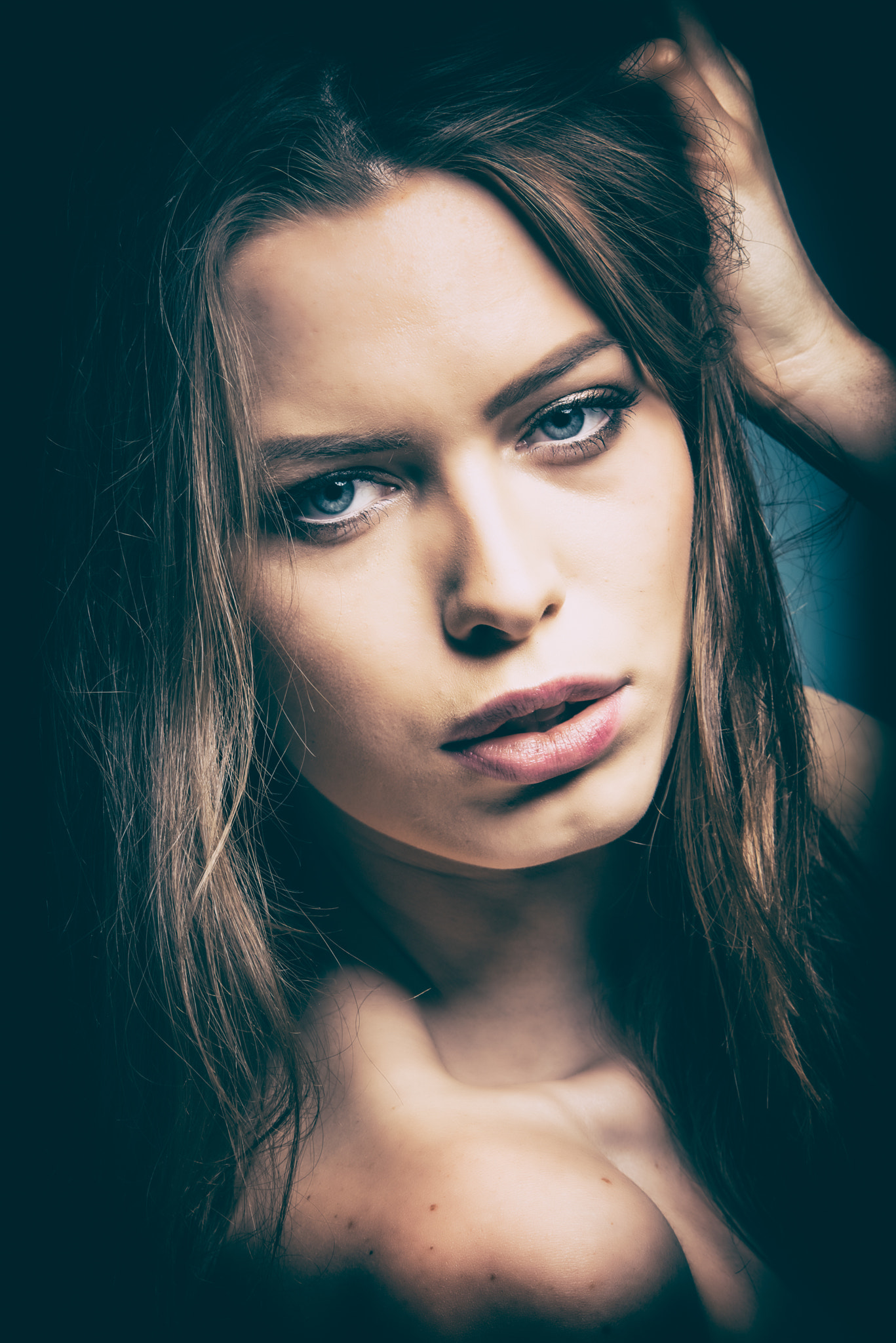 Nikon D800E + AF DC-Nikkor 135mm f/2D sample photo. Portrait of astrid a photography