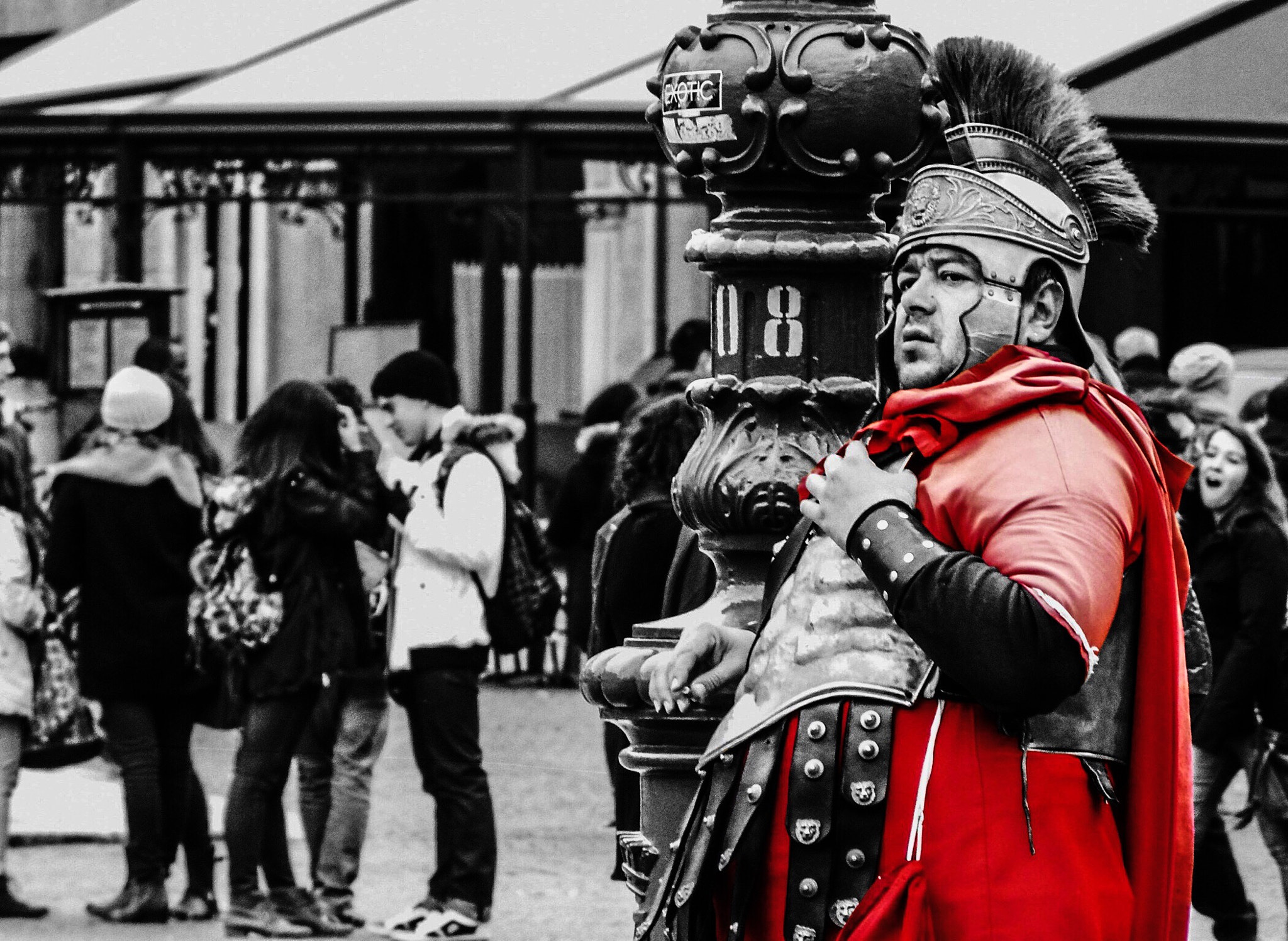 Benq GH700 sample photo. Gladiator photography