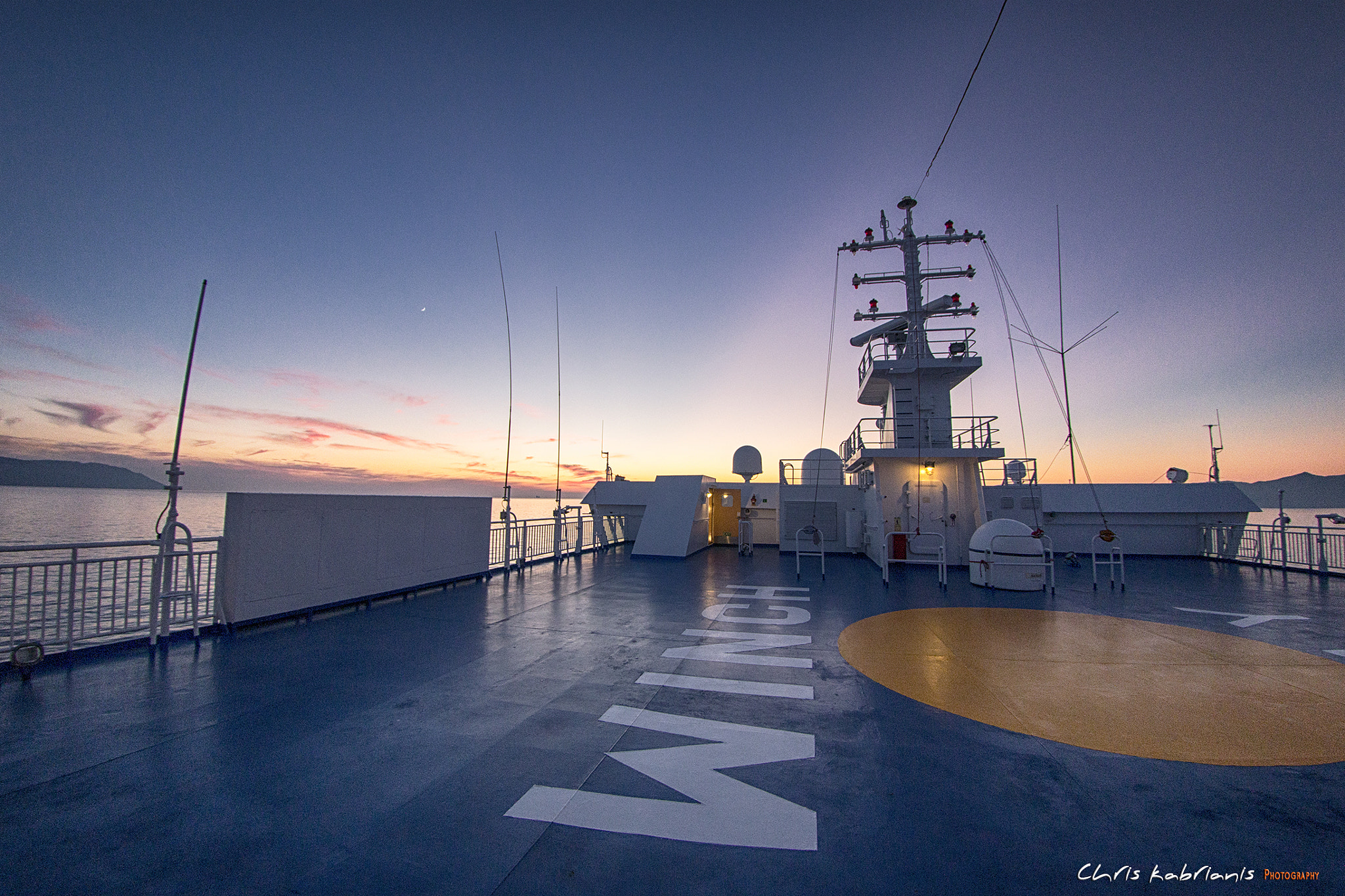 Canon EF 8-15mm F4L Fisheye USM sample photo. Sunset on board photography