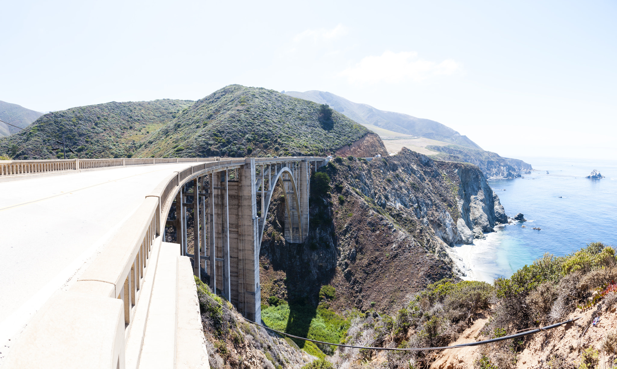 Sigma 18-250mm F3.5-6.3 DC OS HSM sample photo. Bixby creek bridge in big sur photography