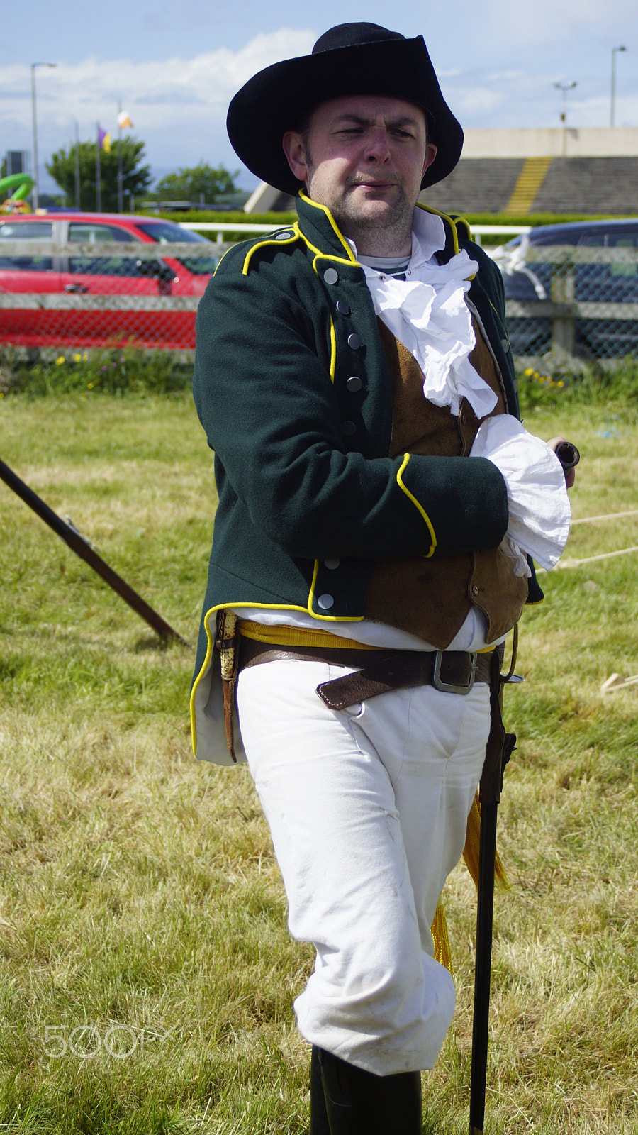 Sony SLT-A65 (SLT-A65V) + Minolta AF 28-80mm F3.5-5.6 II sample photo. Soldier @ wexford military show may photography