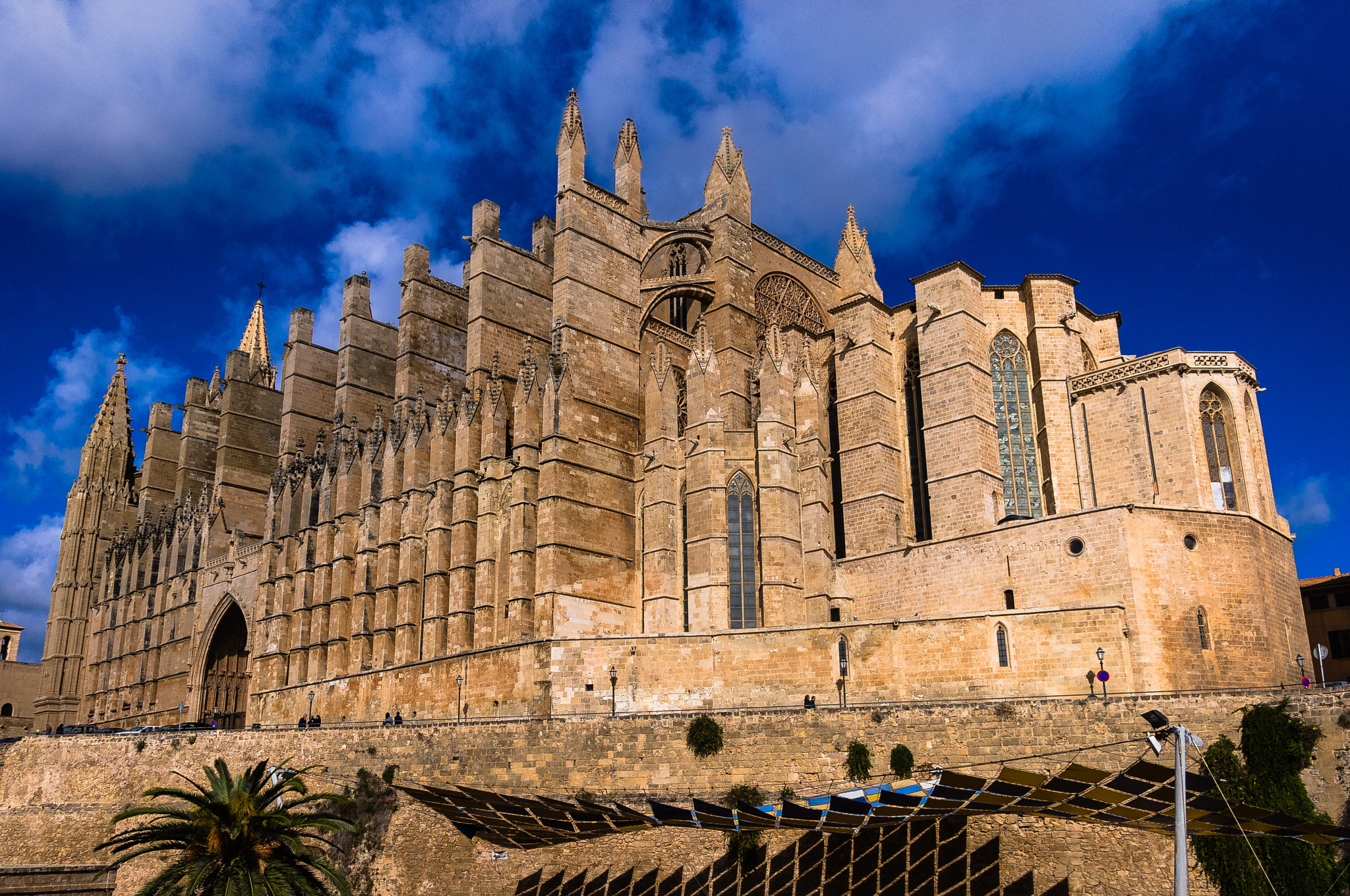 Pentax K-r sample photo. Catedral de palma de mallorca photography