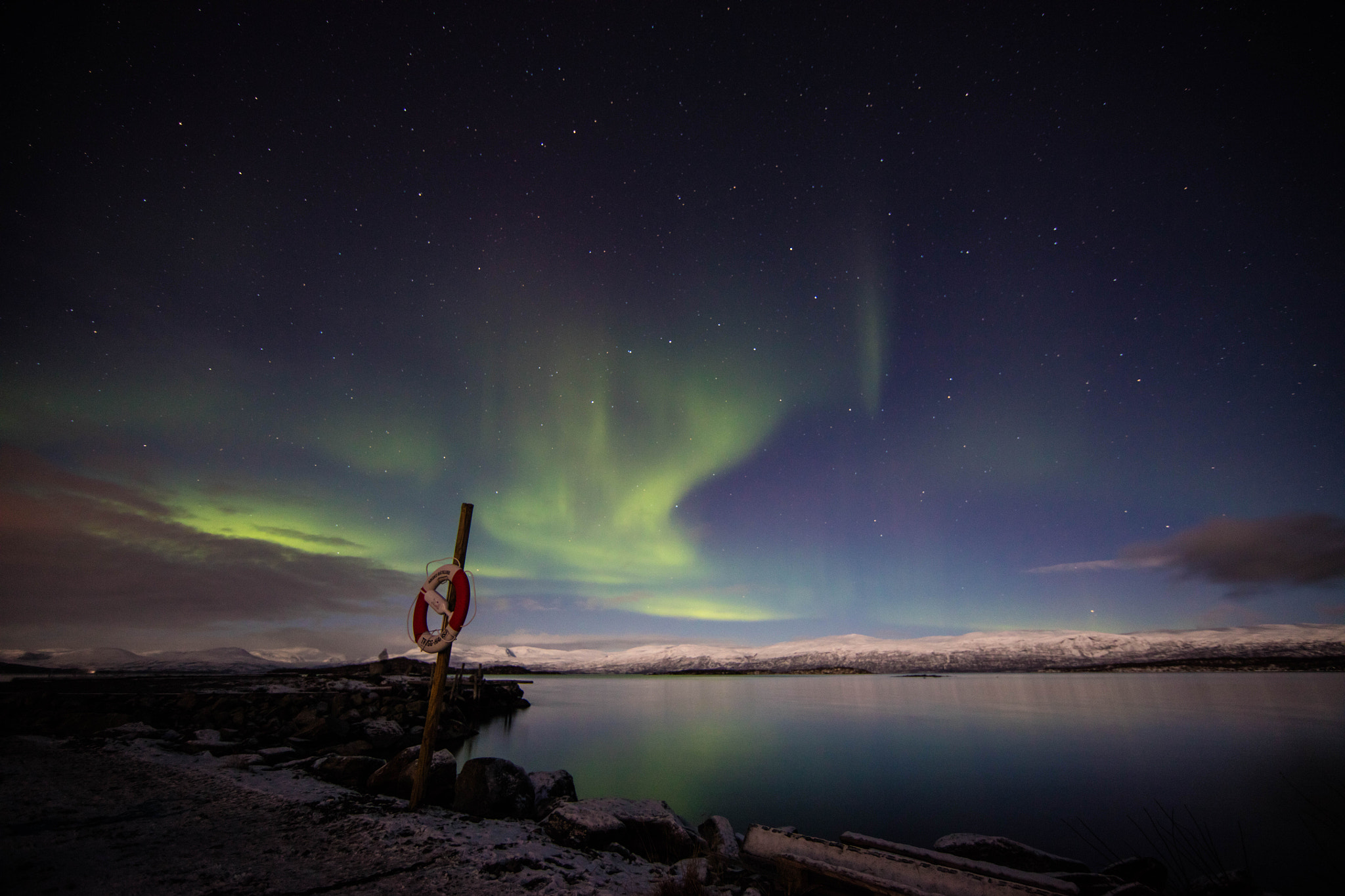 Canon EF 14mm F2.8L II USM sample photo. Aurora display photography