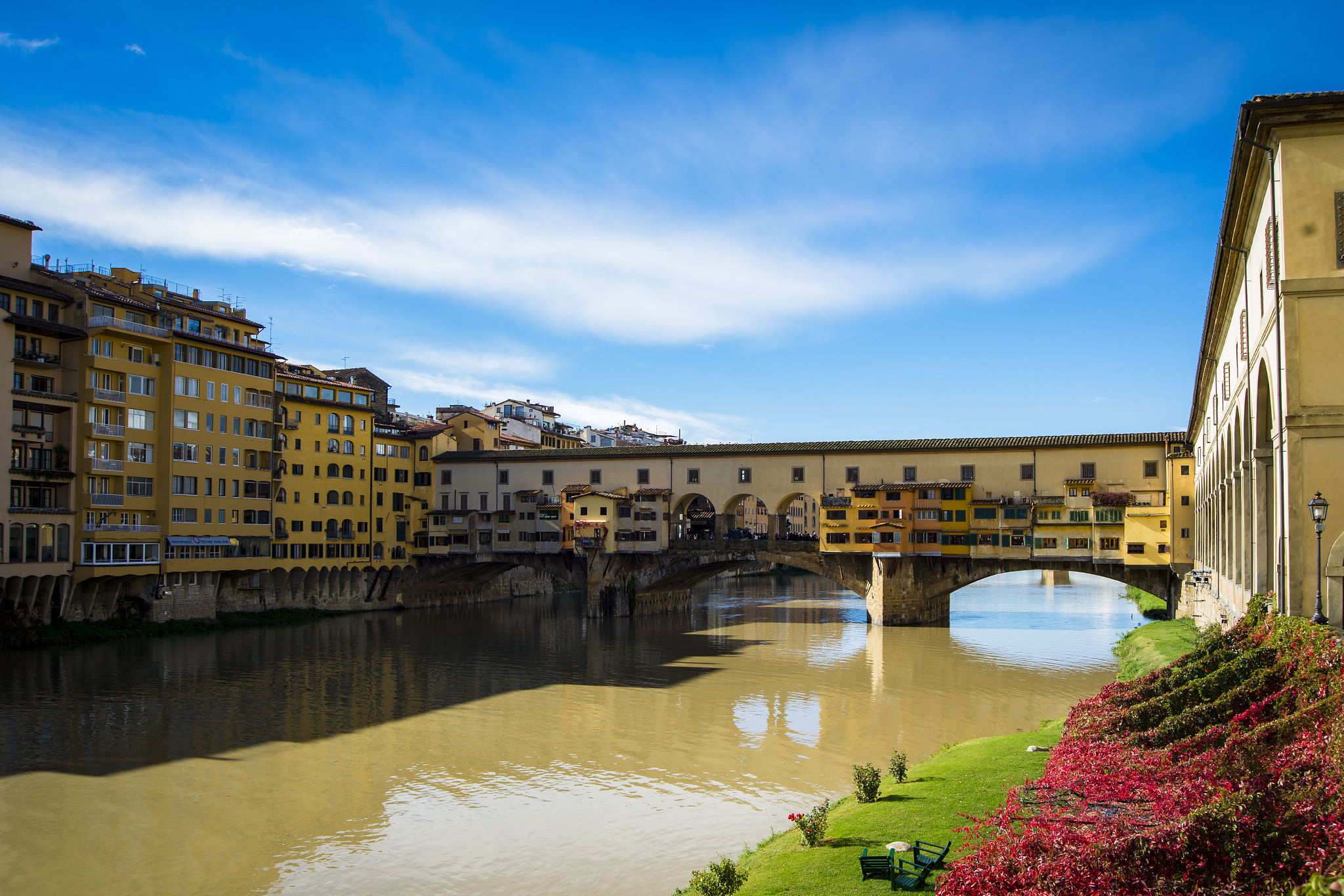 AF Zoom-Nikkor 28-70mm f/3.5-4.5 sample photo. Ponte vecchio photography