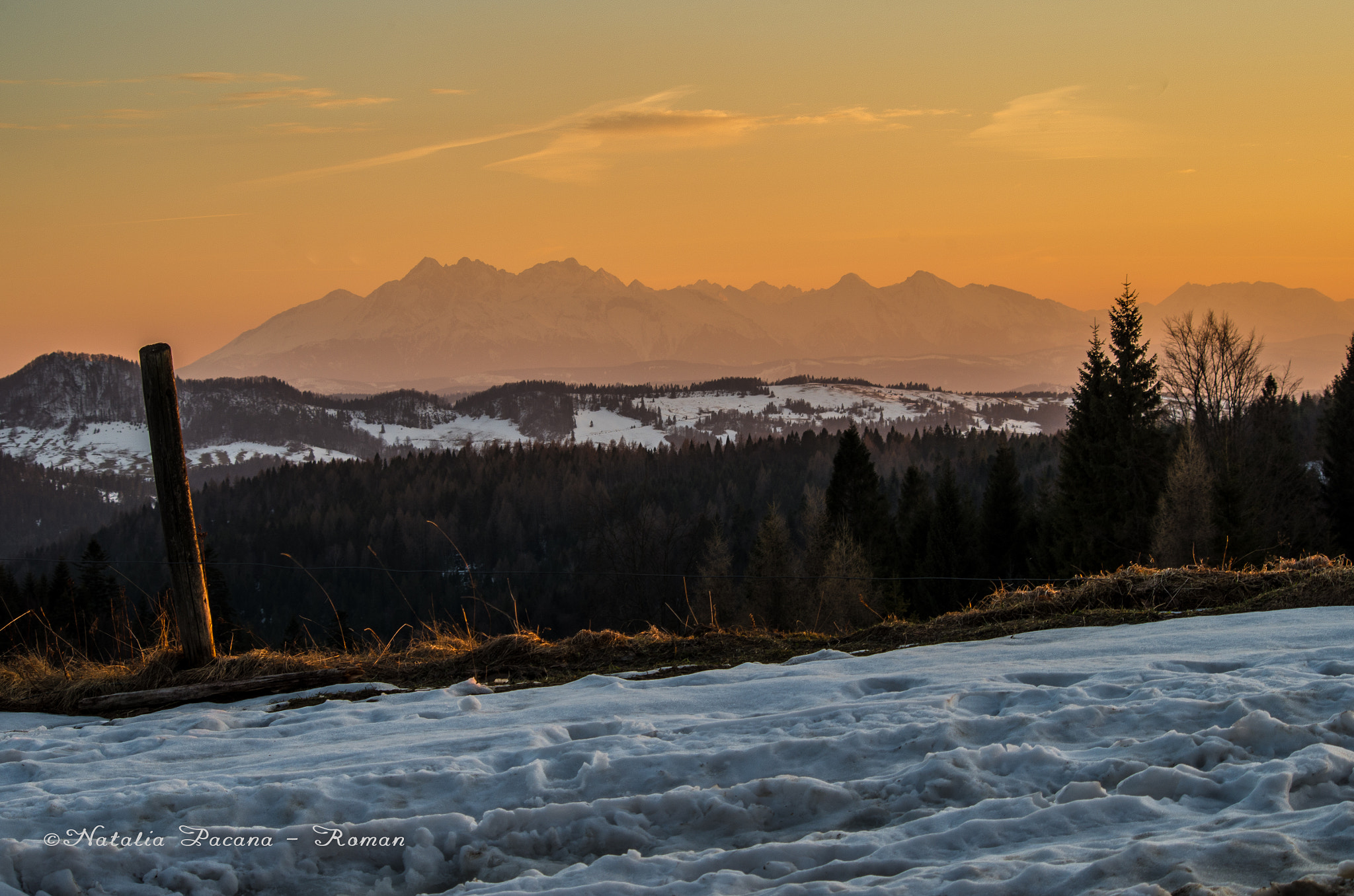 smc PENTAX-DA L 55-300mm F4-5.8 ED sample photo. Sunset in piwniczna zdrój - poland photography