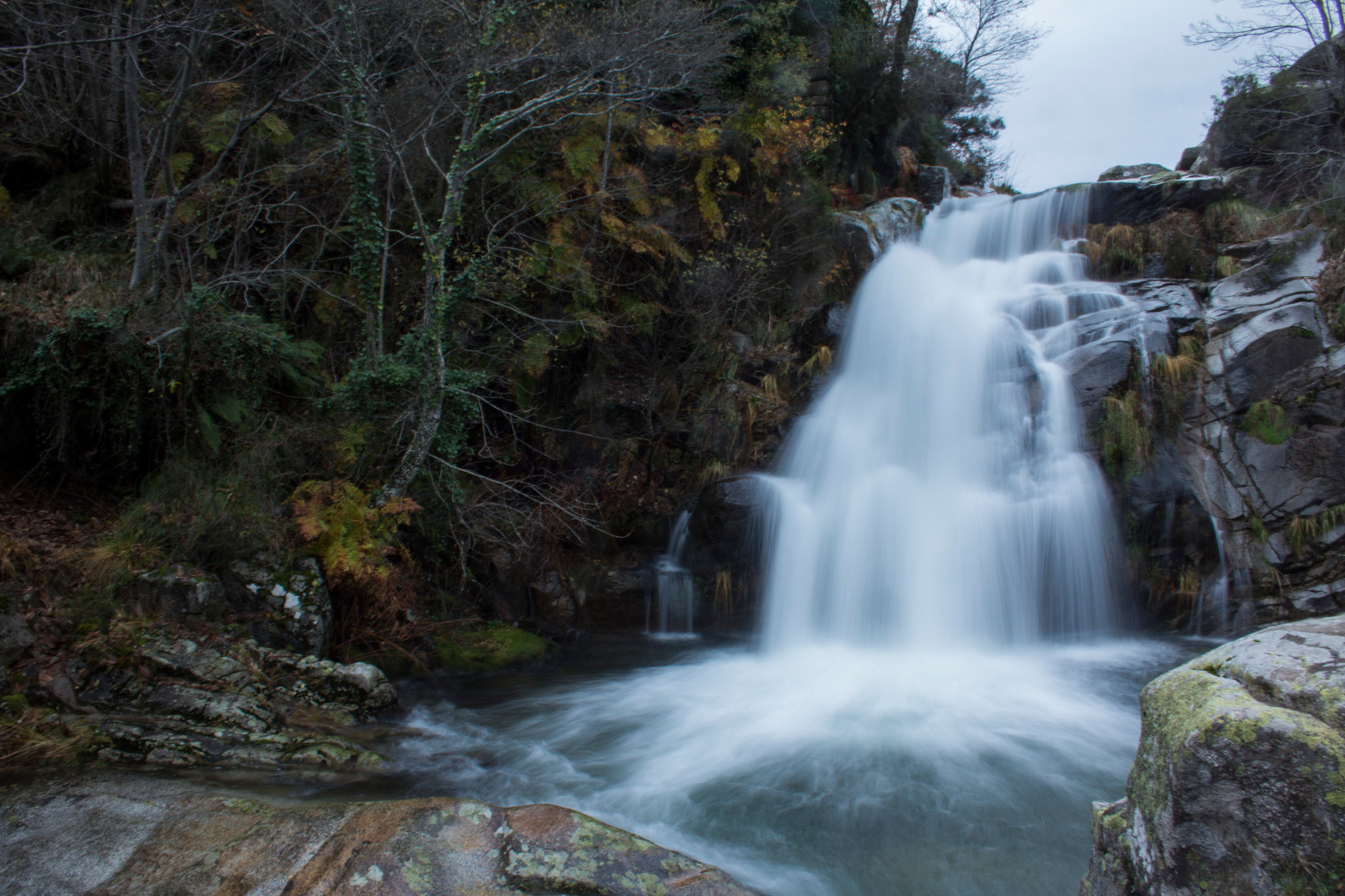 Canon EF-S 18-55mm F3.5-5.6 sample photo. Waterfall photography