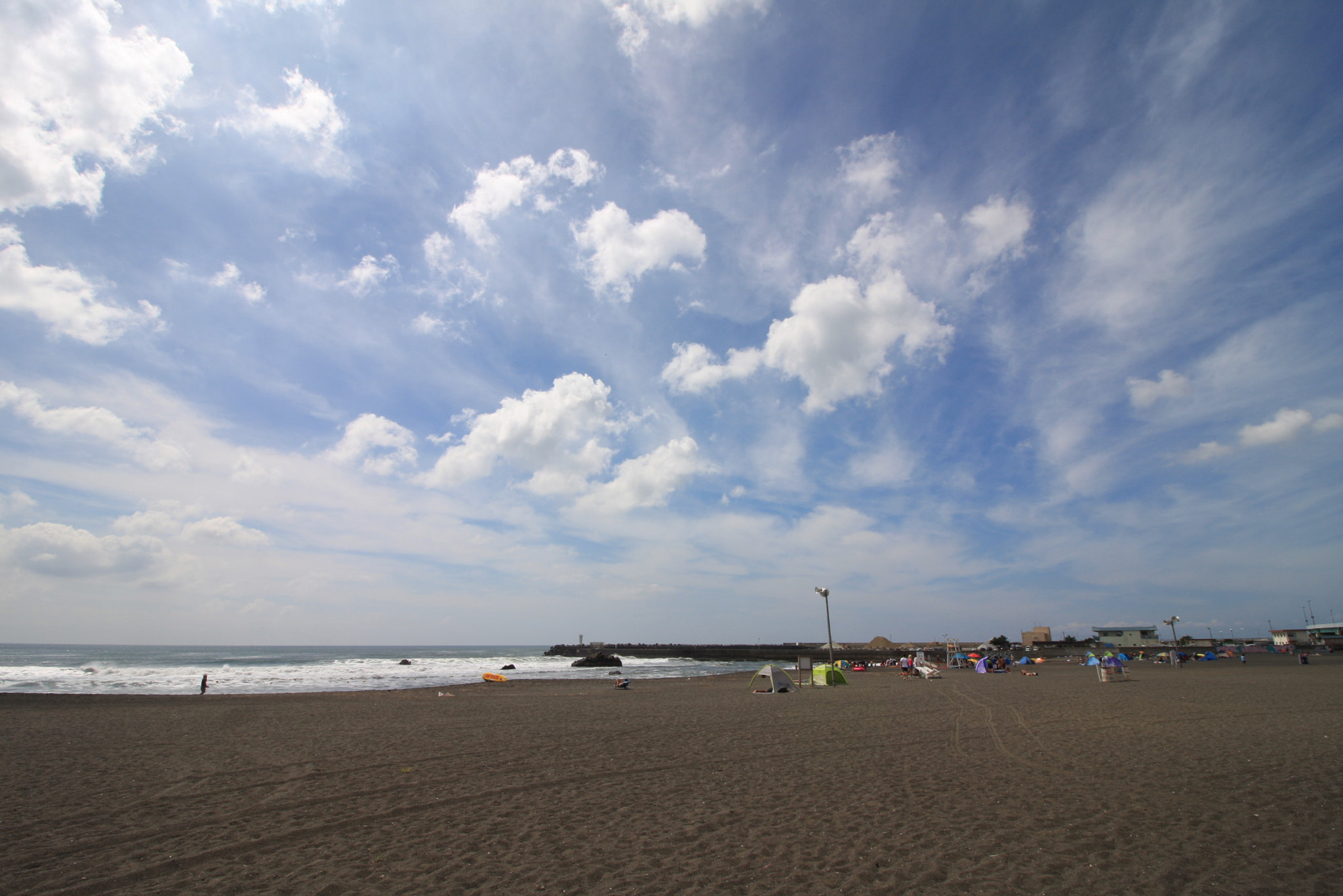 Canon EF-S 10-18mm F4.5–5.6 IS STM sample photo. Birds and landscapes at oiso photography