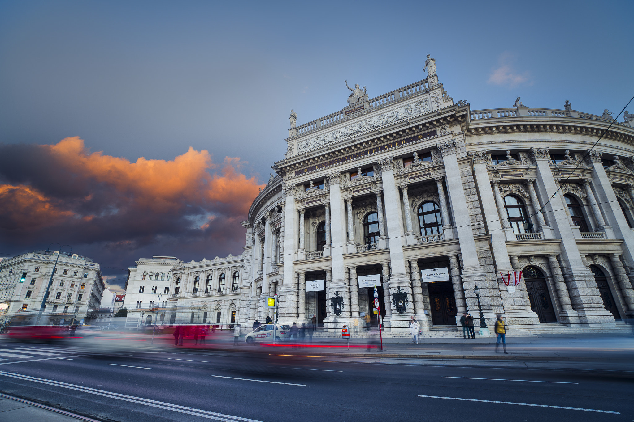 Sony a7R II + Sony Vario-Sonnar T* 16-35mm F2.8 ZA SSM sample photo. Burgtheater photography