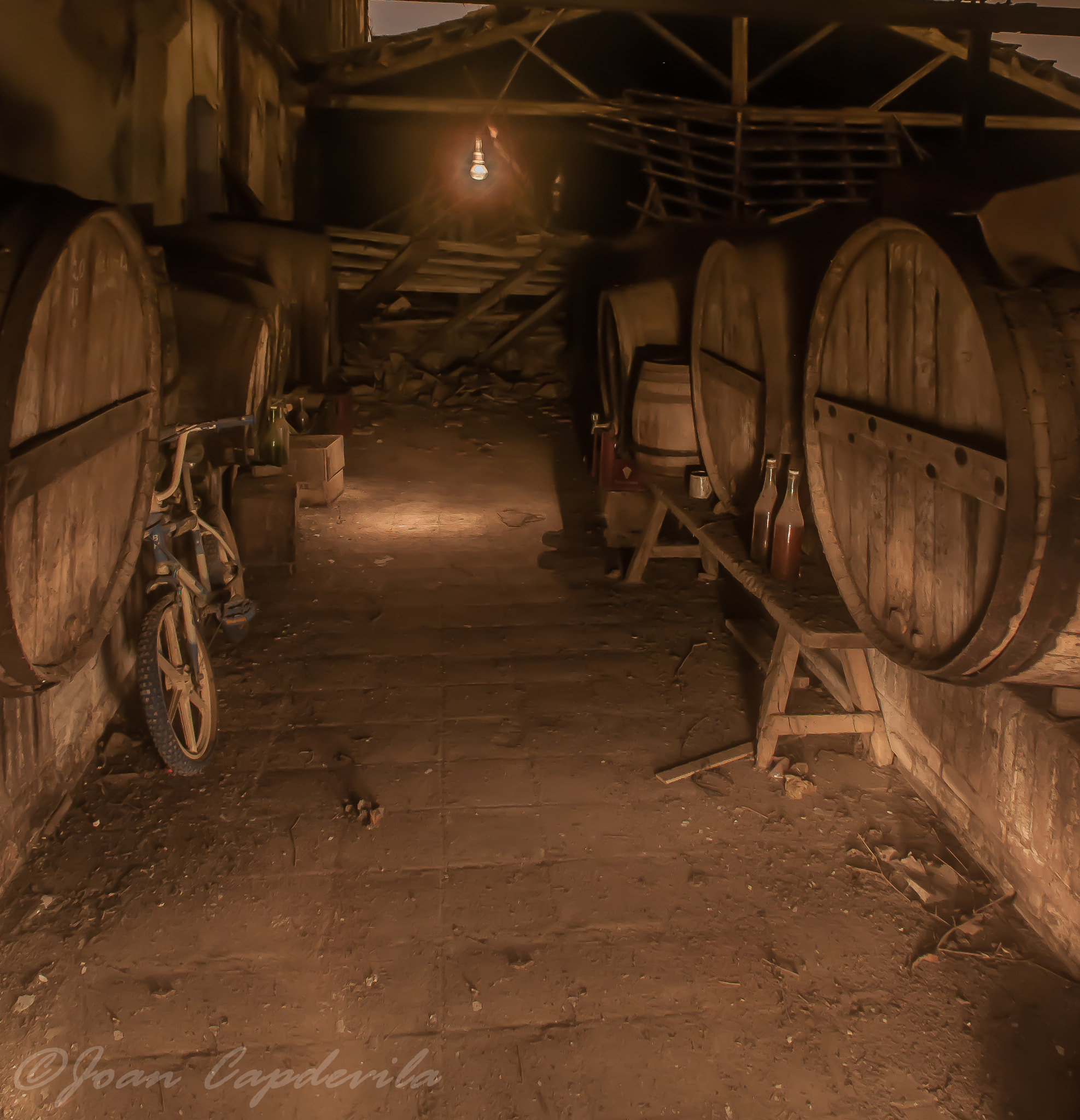 Nikon D300S + Sigma 14mm F3.5 sample photo. Phantom in the ruinous cellar photography