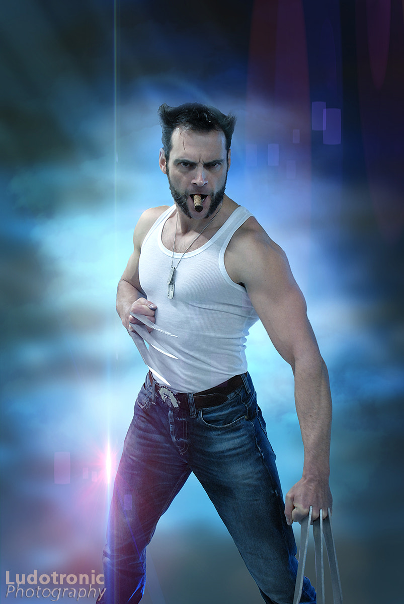 Nikon D200 sample photo. The wolverine photography