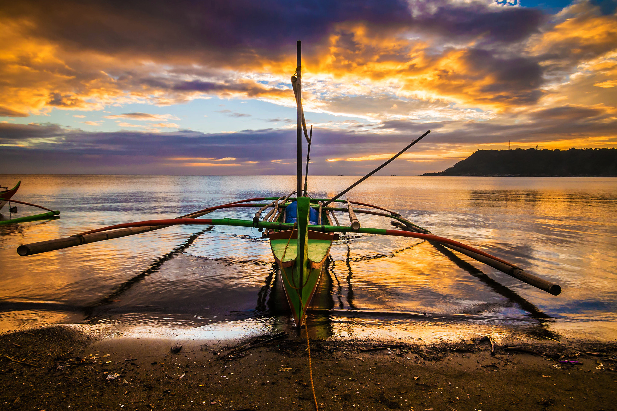 Sigma 10-20mm F4-5.6 EX DC HSM sample photo. Pasacao sunset photography