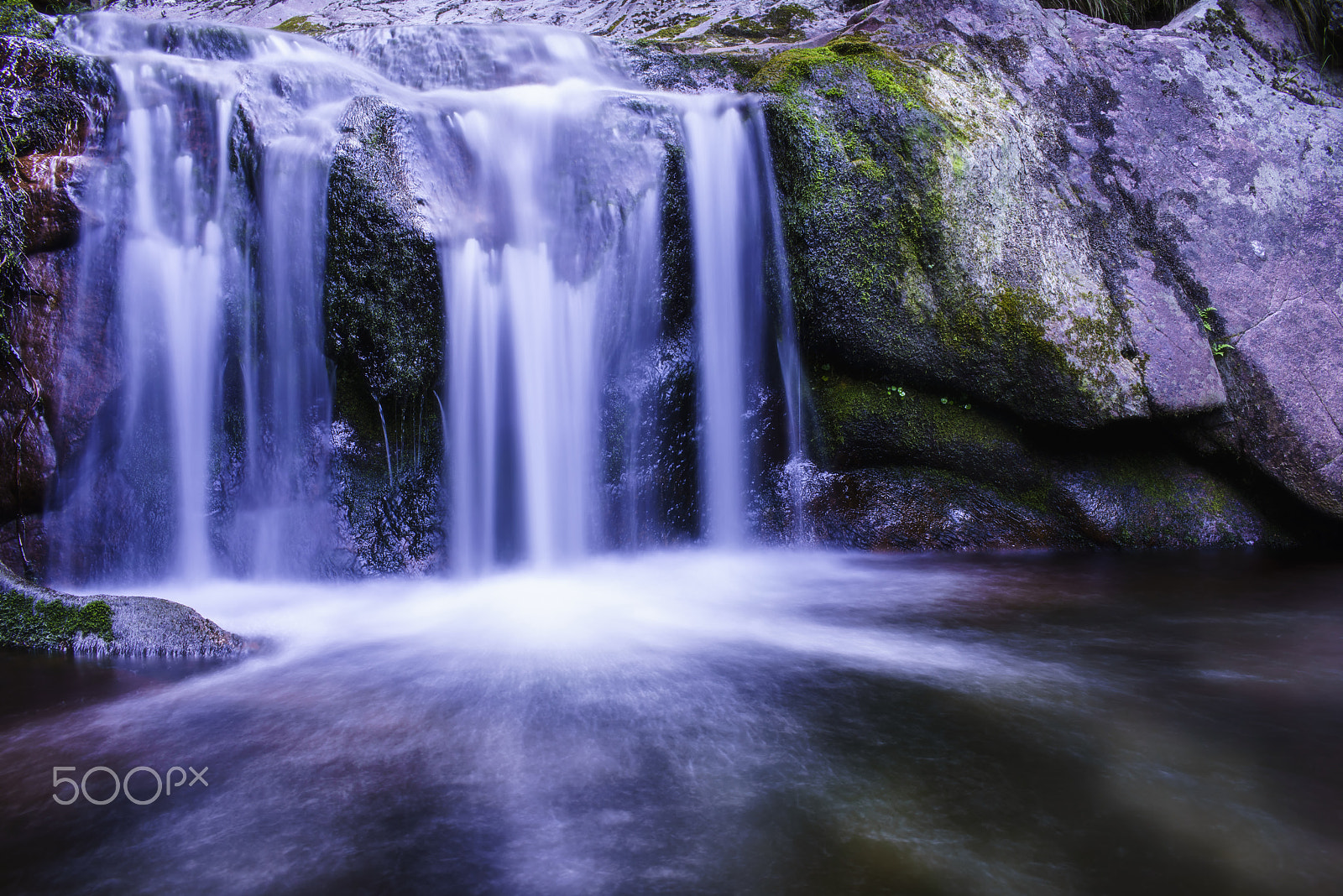 Sony a7R + Canon EF 35mm F1.4L USM sample photo. Waterfall in rodopi mountain photography