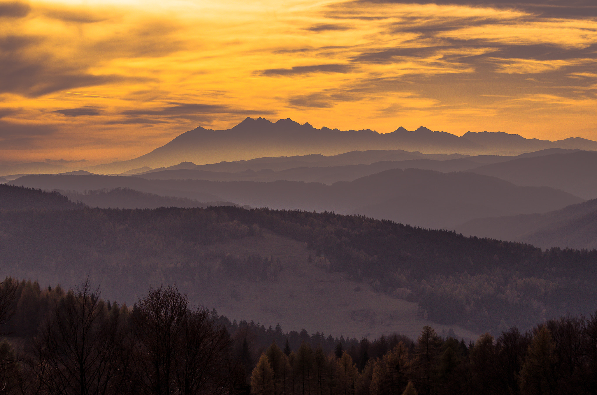 smc PENTAX-DA L 55-300mm F4-5.8 ED sample photo. Beskid sądecki poland photography