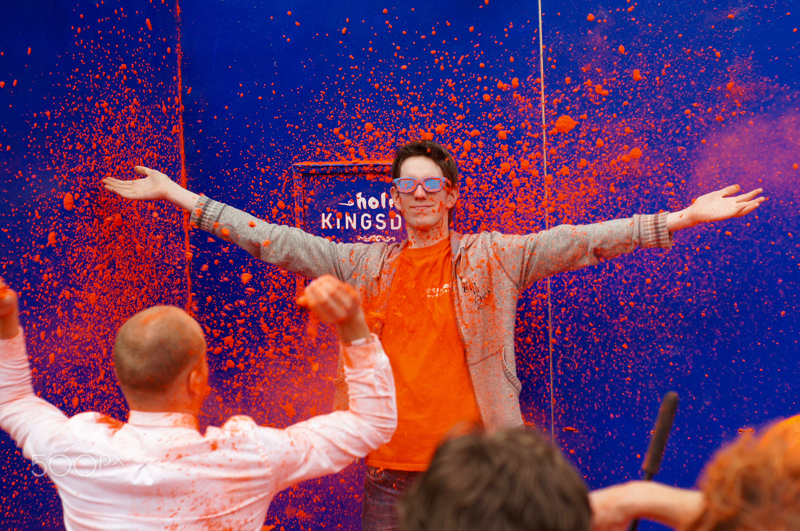 Sony SLT-A55 (SLT-A55V) + Minolta AF 50mm F1.7 sample photo. King's day in amsterdam photography