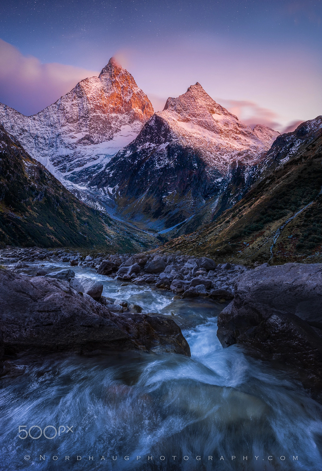 Hasselblad H5D + HCD 35-90 sample photo. Sustenpass alpenglow photography