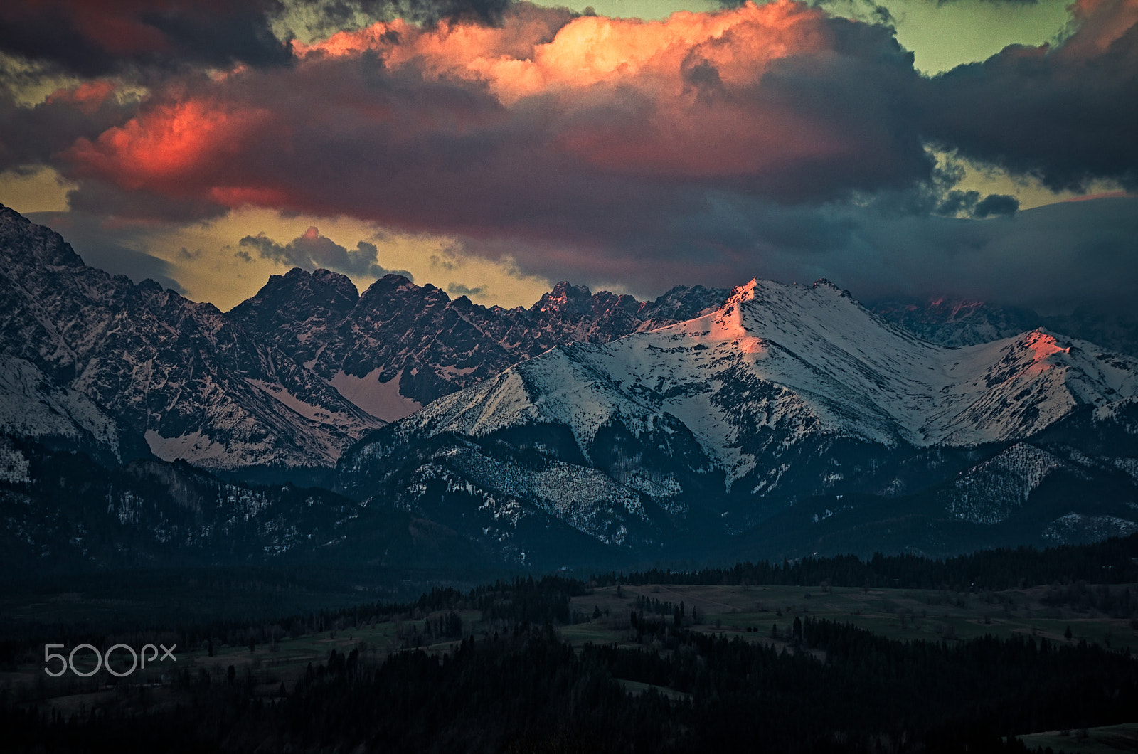 Pentax smc DA 55-300mm F4.0-5.8 ED sample photo. Tatra mountains from litwinka photography