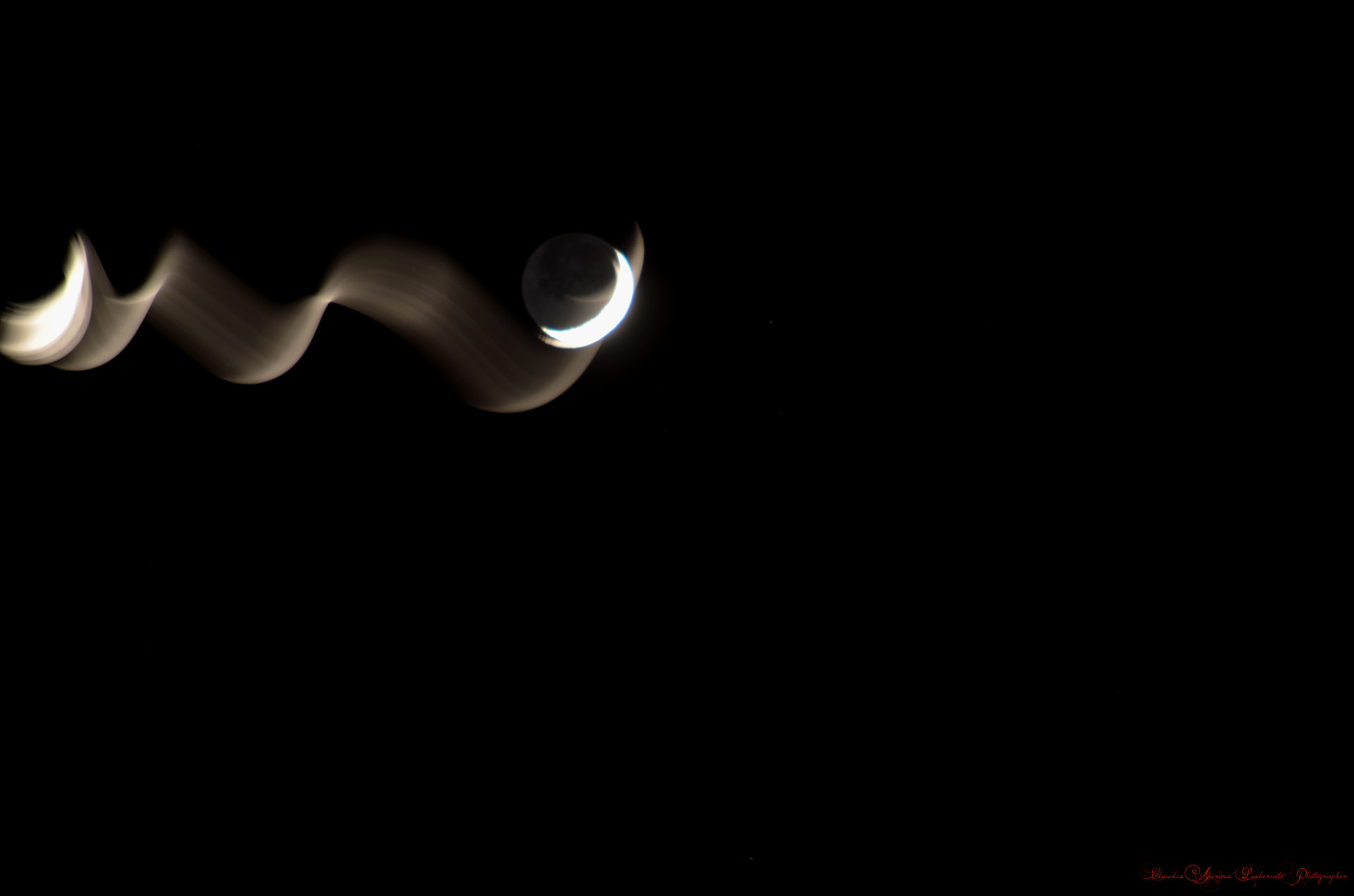 Nikon D5100 + AF Nikkor 70-210mm f/4-5.6 sample photo. Moon trails photography