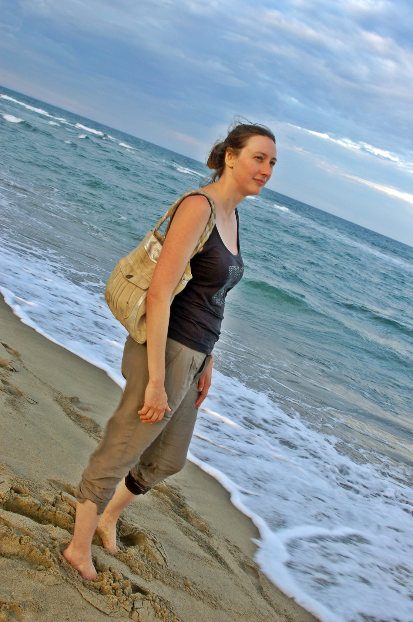 Nikon D50 sample photo. Woman photography