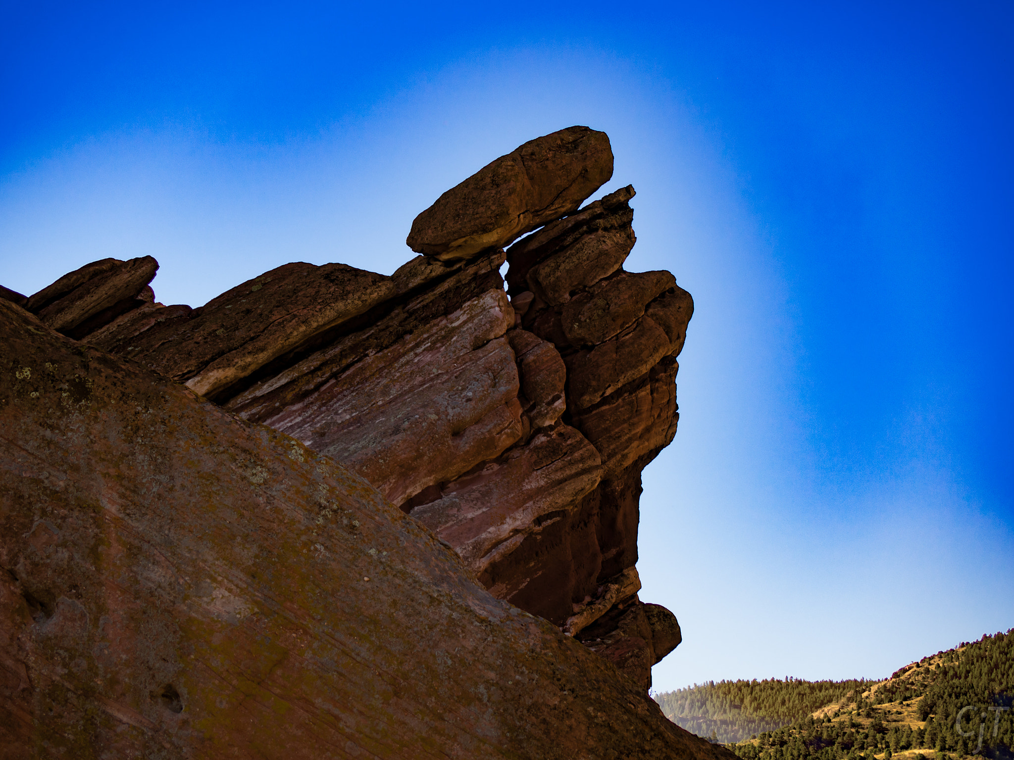 Panasonic Lumix G Vario 45-200mm F4-5.6 OIS sample photo. Rocky balance photography