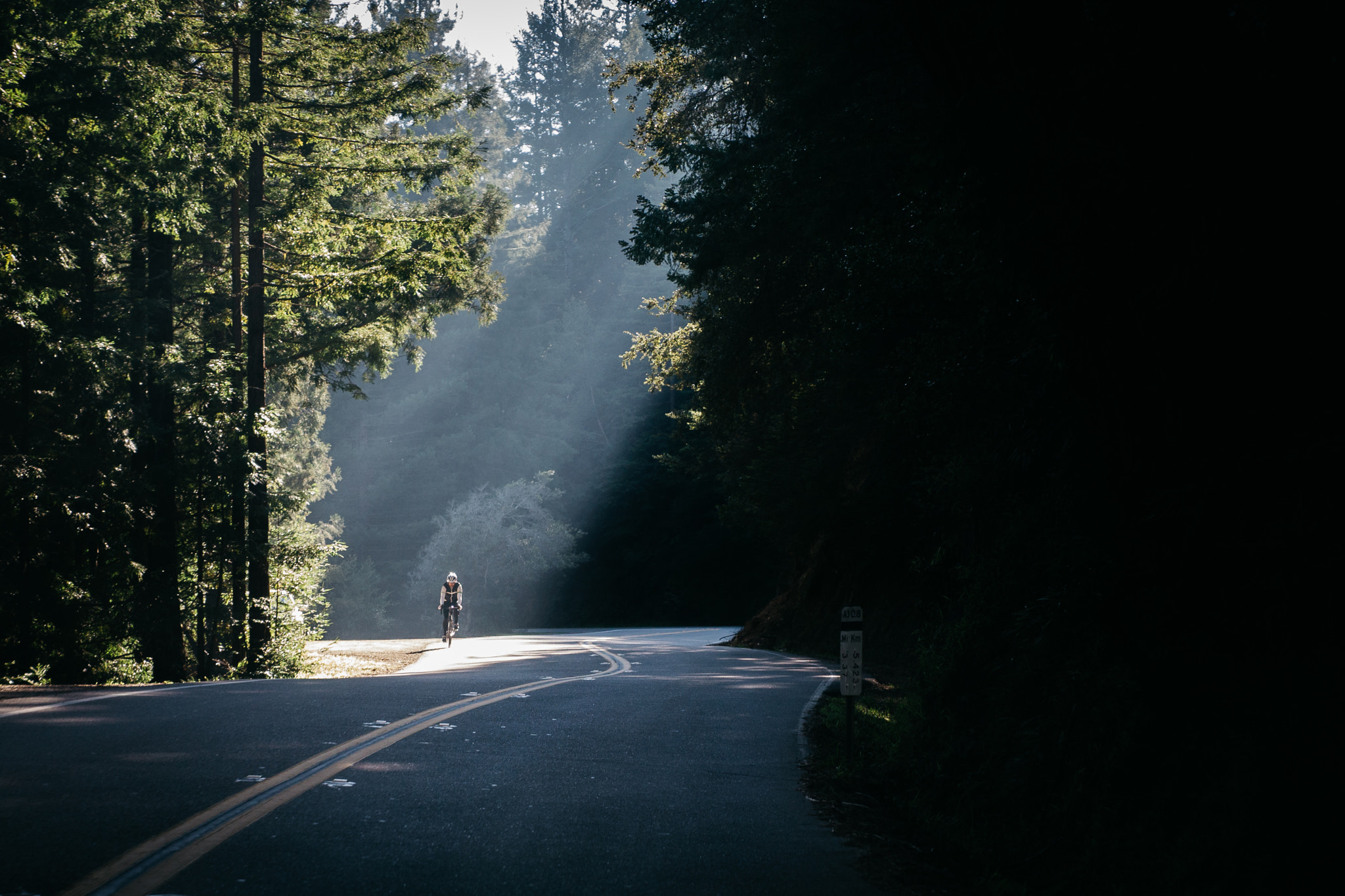 Panasonic Lumix DMC-GX1 sample photo. Lone rider photography