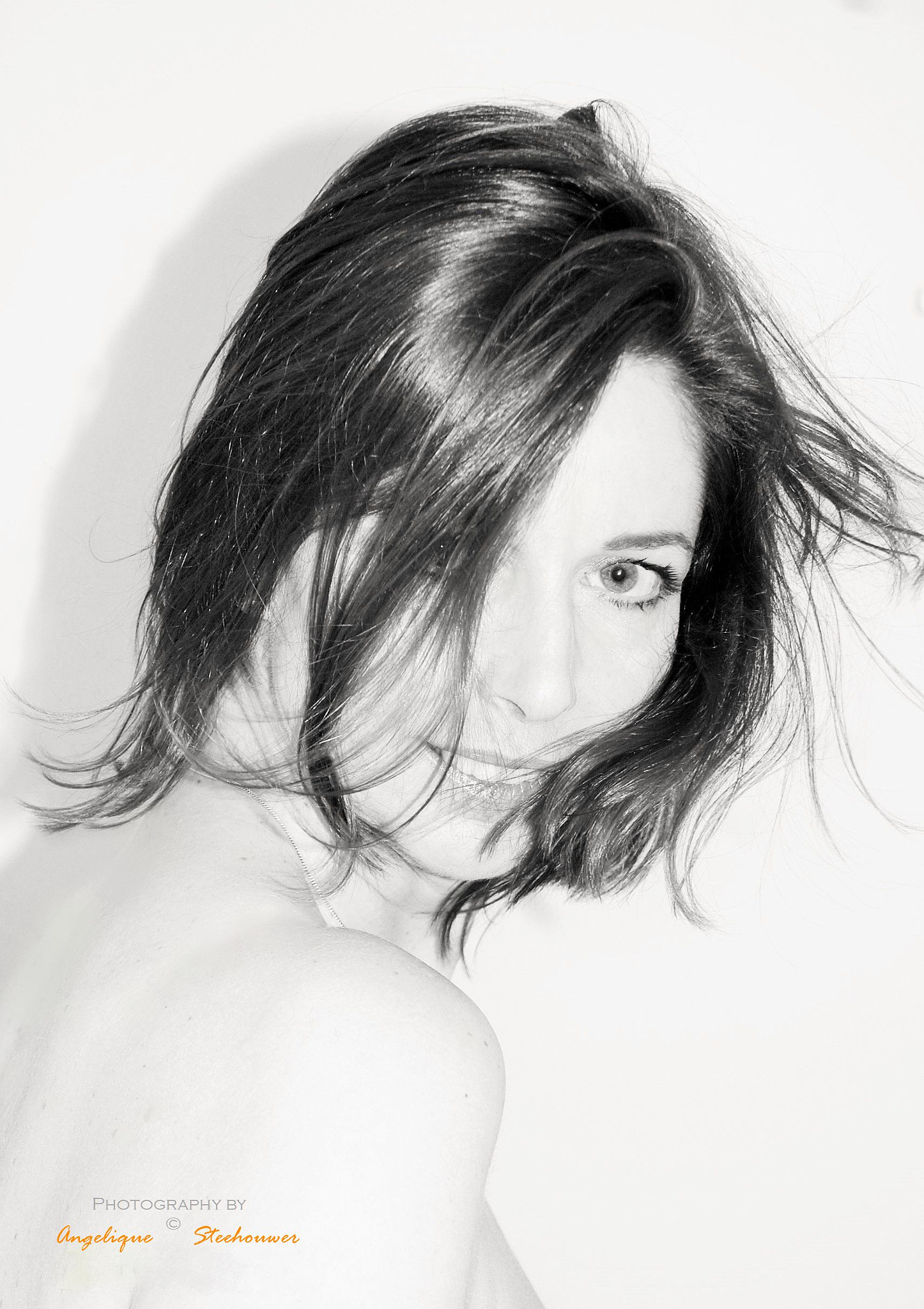 Nikon D40 sample photo. Selfportrait photography