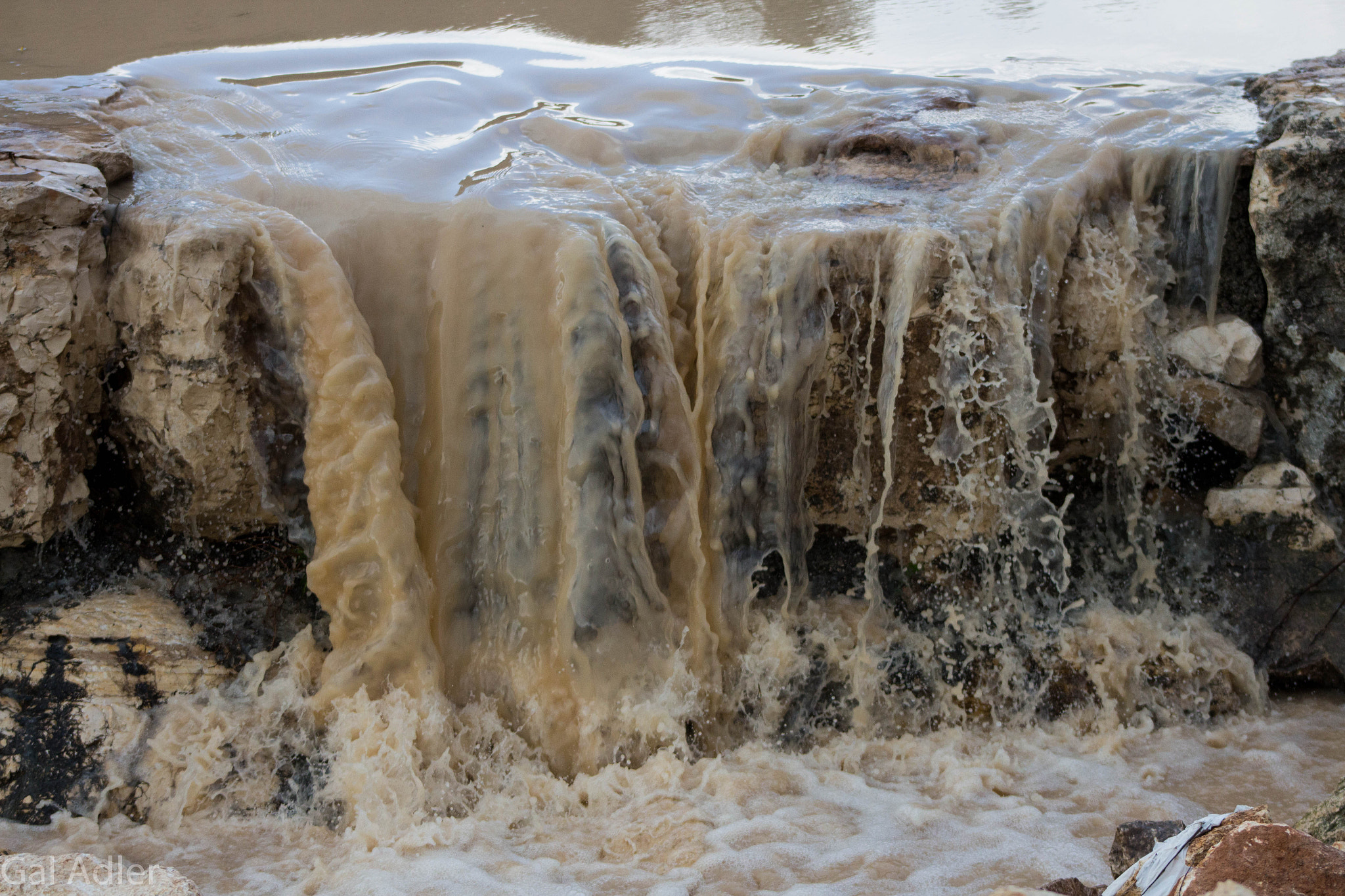 Canon EF 75-300mm f/4-5.6 USM sample photo. Waterfall photography