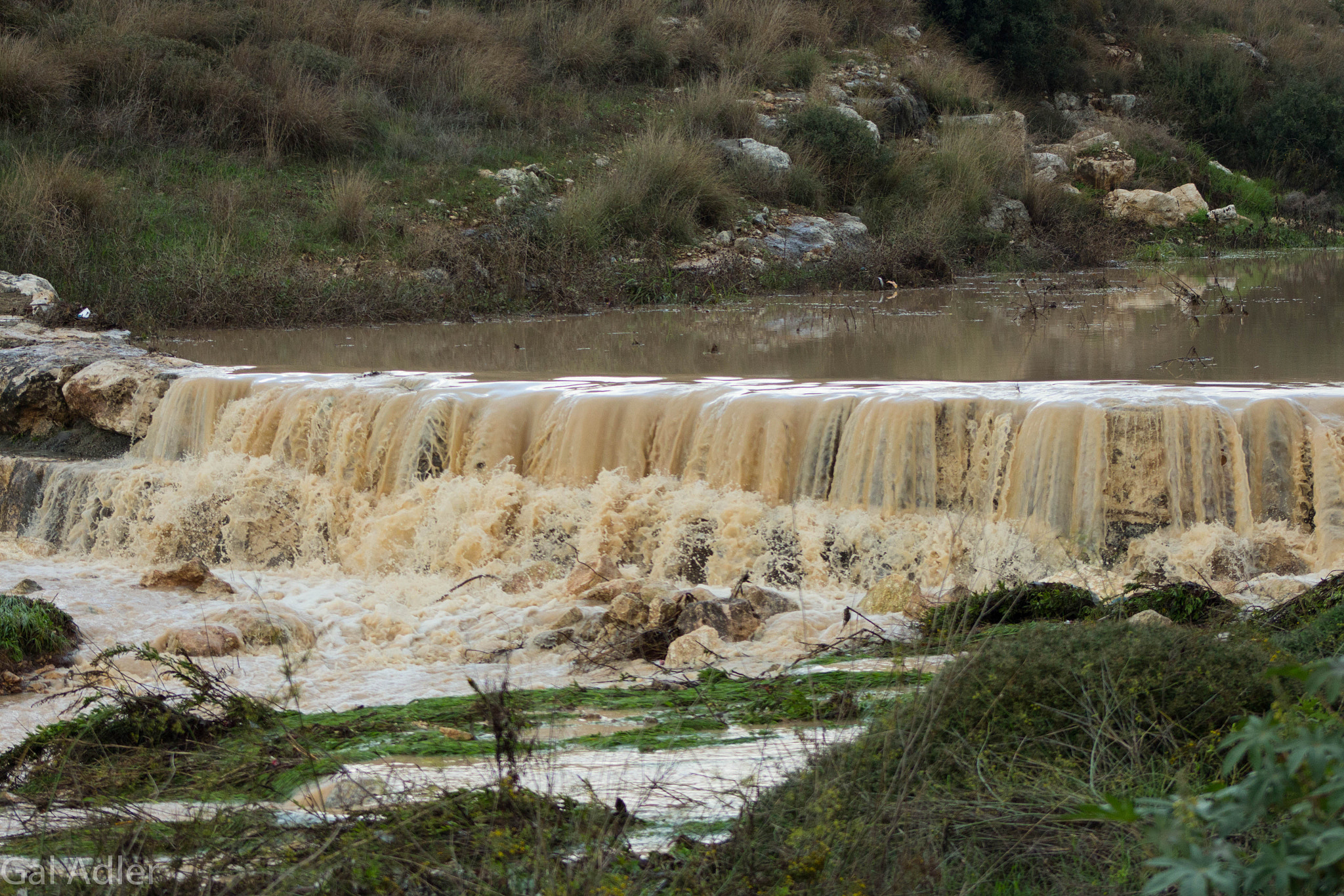 Canon EF 75-300mm f/4-5.6 USM sample photo. Waterfall photography