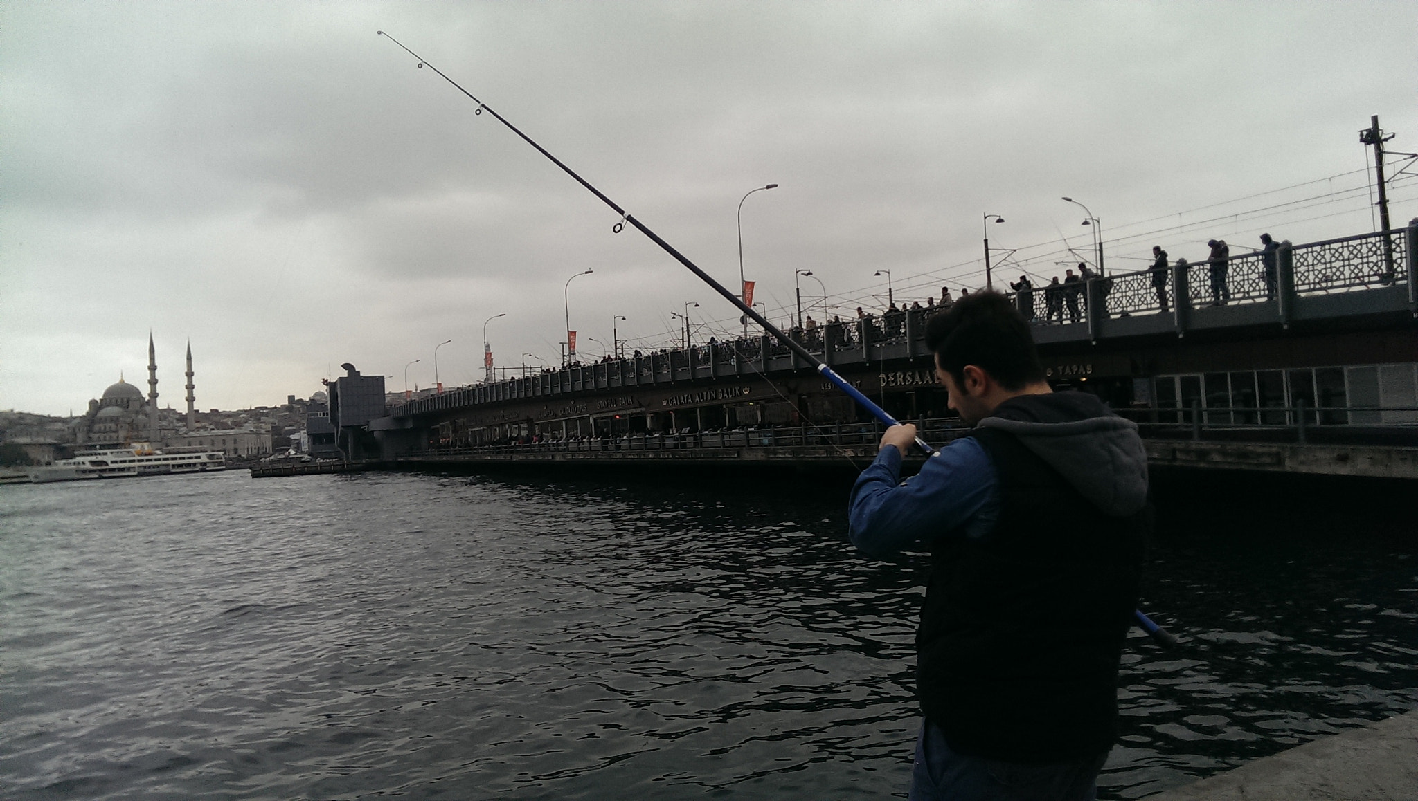 HTC ONE 801E sample photo. Fishing photography