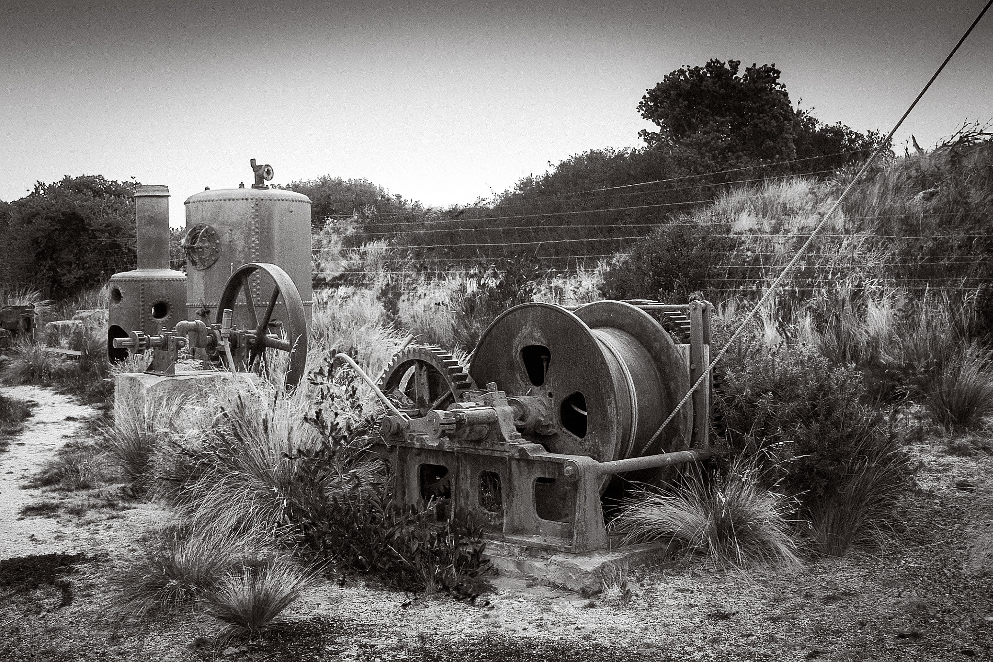 Canon EOS D30 sample photo. Abondoned mine... photography