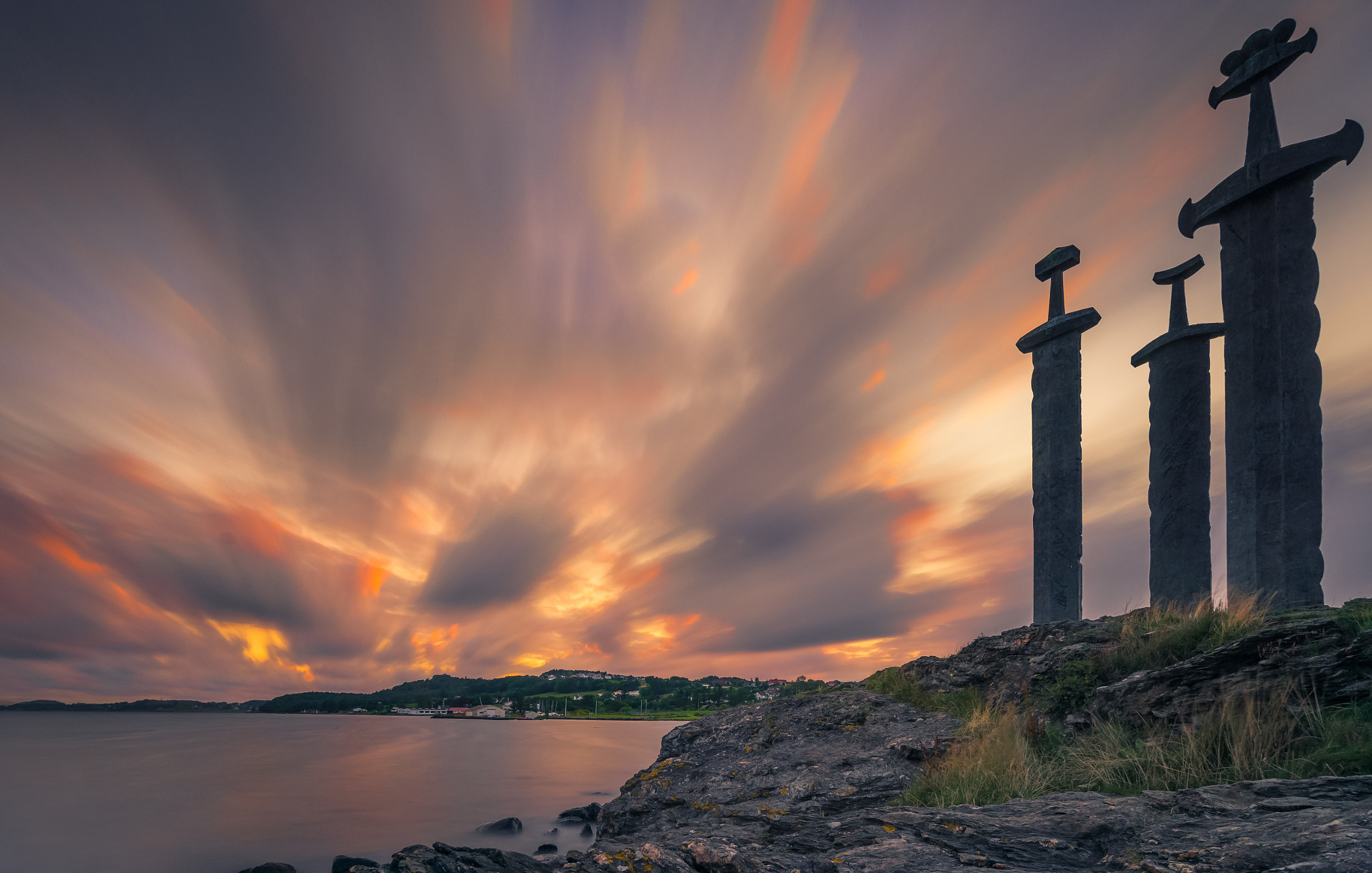20mm F2.8 sample photo. God's fire photography